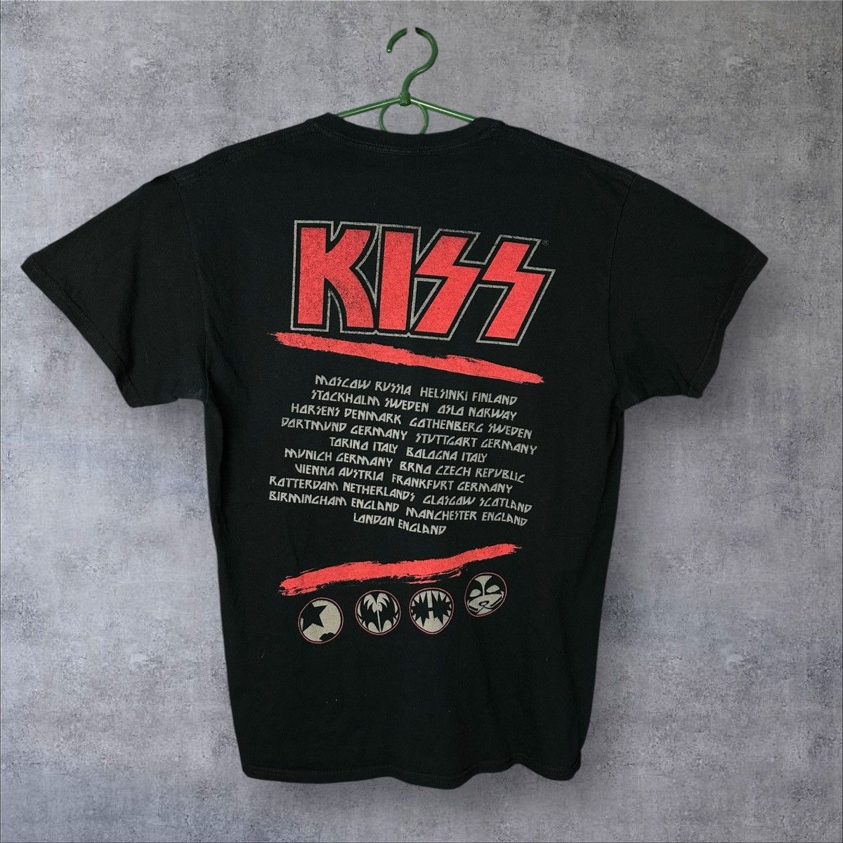 Band Tees × KISS 2017 Kiss World Tour Band T shirt Rock Group Tee Size US L / EU 52-54 / 3 - 2 Thumbnail
