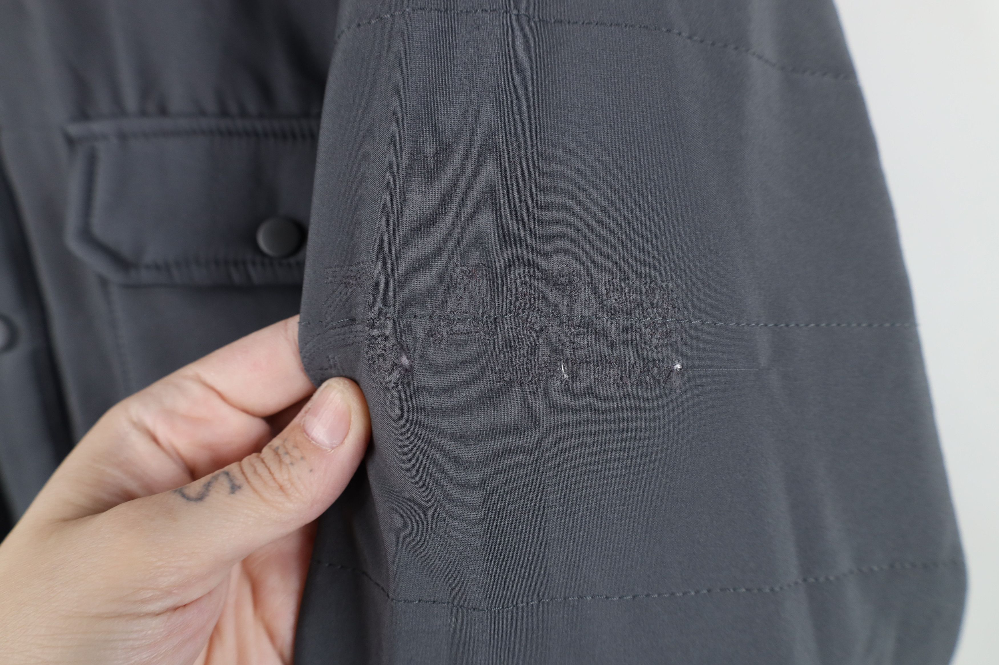 Spyder New w Defects Spyder Transit Full Button Shirt Jacket Gray Size US M / EU 48-50 / 2 - 6 Thumbnail