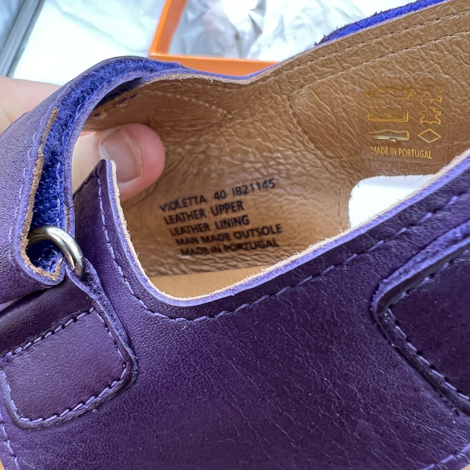 Other Miz Mooz Purple Leather Adjustable Sport Sandals Size 9 Size US 9 / IT 39 - 4 Thumbnail