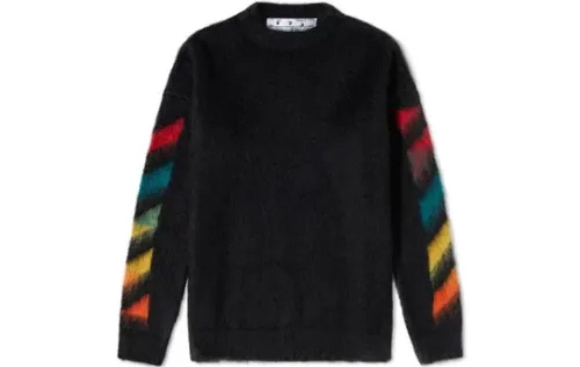 Off-White 💥NWT💥 OFF-WHITE GRADIENT MOHAIR SWEATER Size US S / EU 44-46 / 1 - 7 Thumbnail