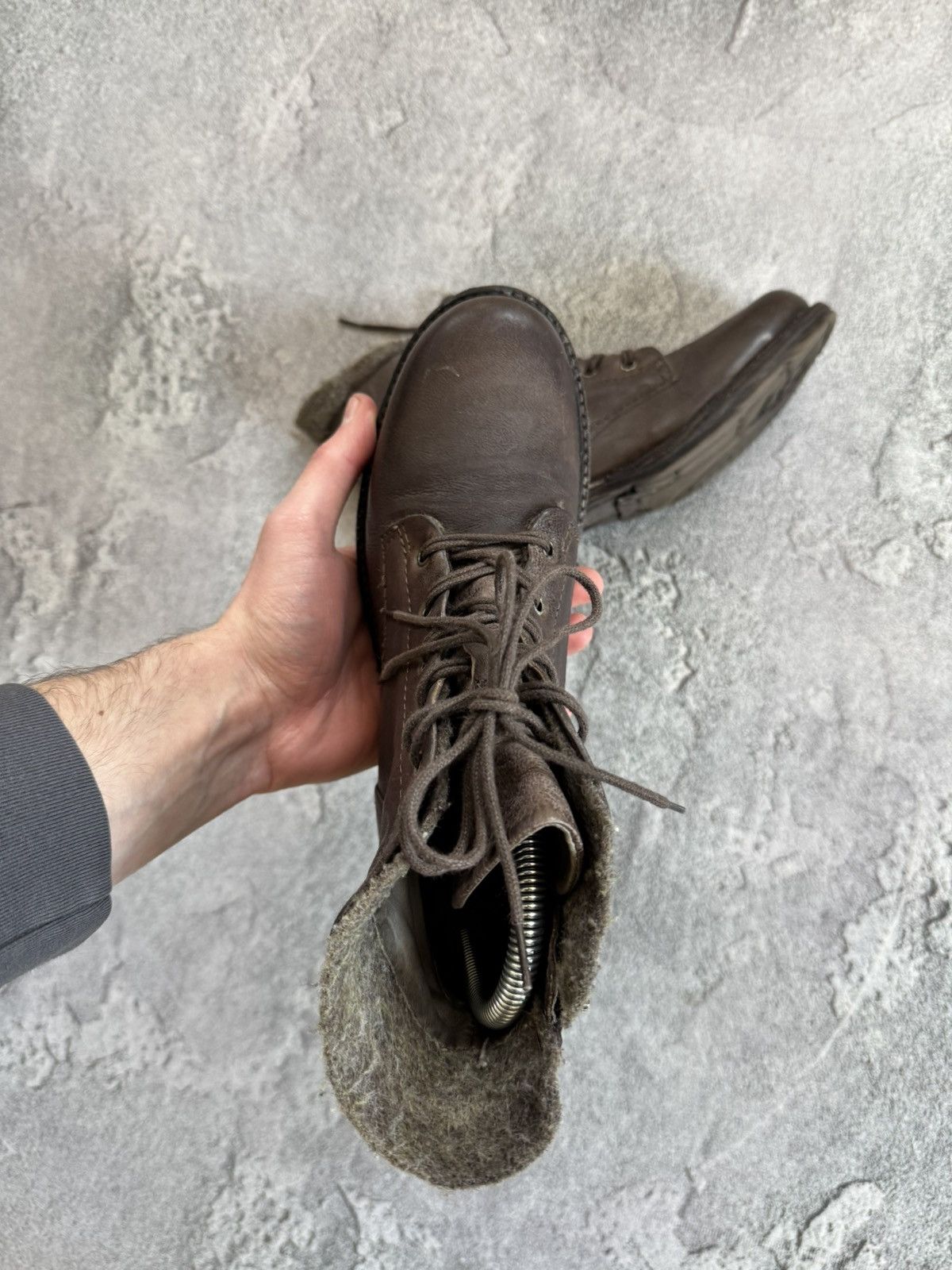 A.S.98 × Vintage AS98 A.S.98 Airstep 37 leather zip biker shoes boots cowboy Size US 7 / IT 37 - 3 Thumbnail