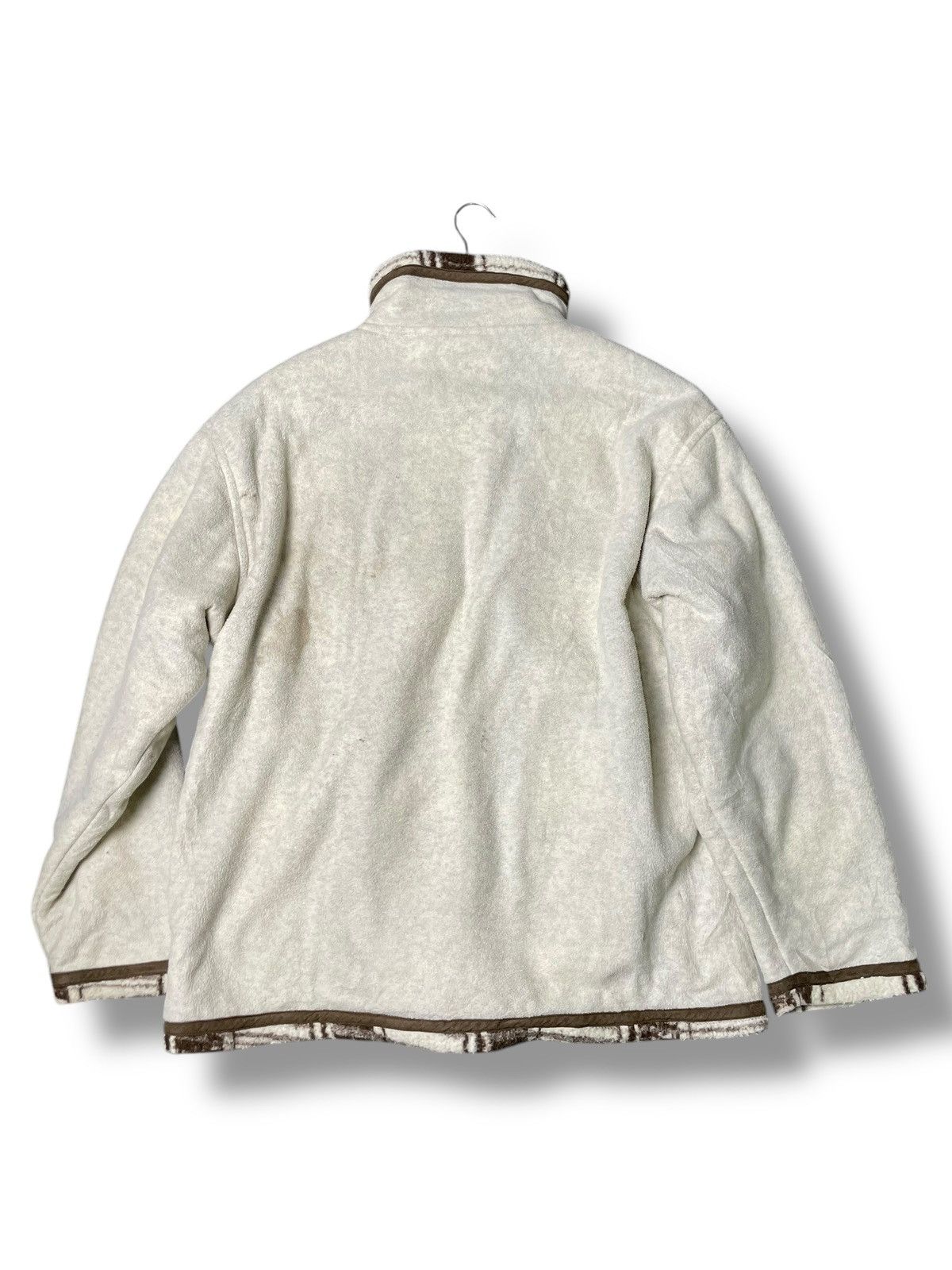 Japanese Brand × Vintage Vintage FIRST DOWN Fleece Zipper Jacket (79) Size US L / EU 52-54 / 3 - 9 Thumbnail