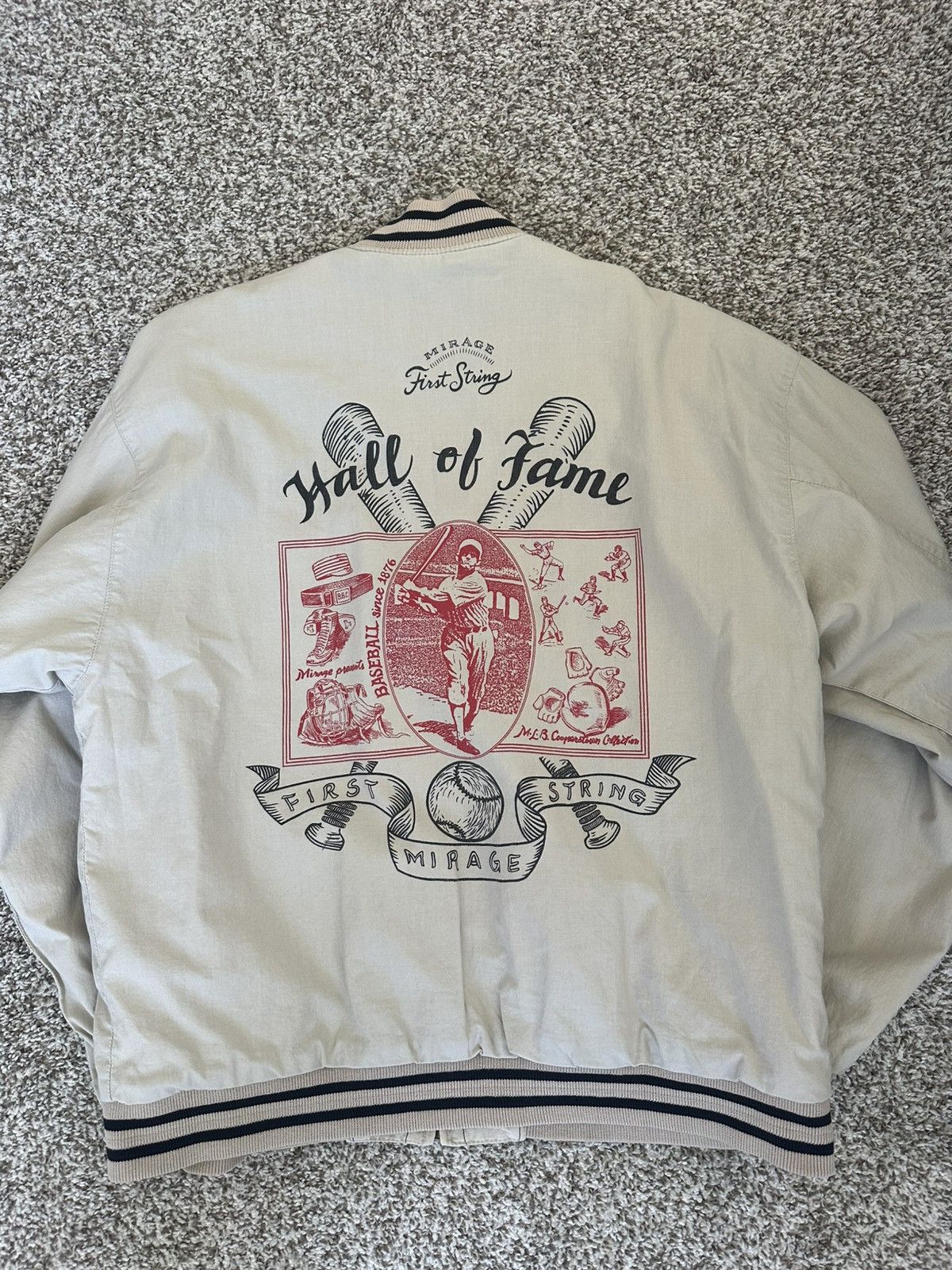 Other Vintage white Sox reversible bomber jacket Size US M / EU 48-50 / 2 - 6 Thumbnail