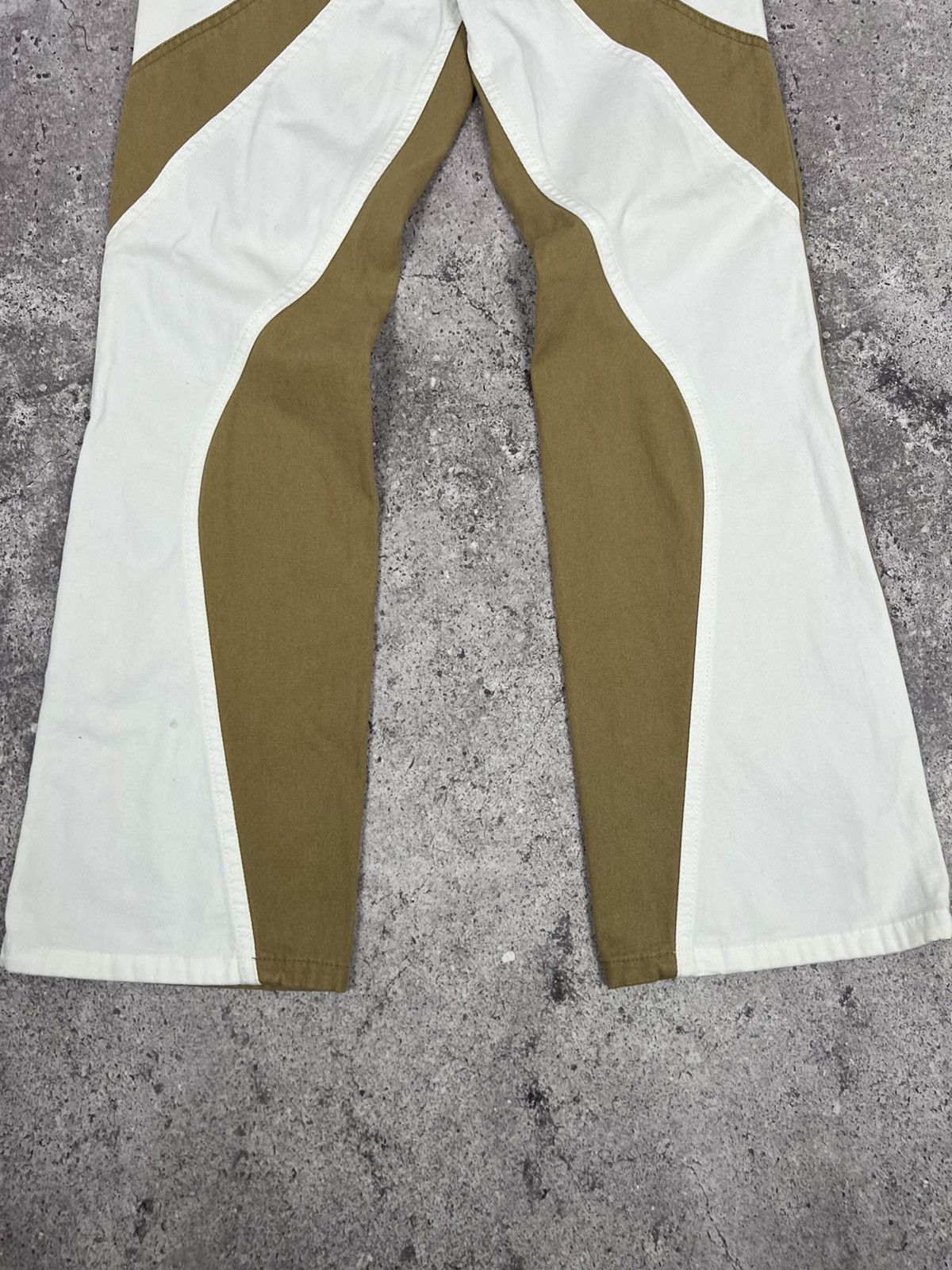 Just Cavalli Just Cavalli Geometrical Patchwork Jeans Pants Size 32" / US 10 / IT 46 - 3 Thumbnail