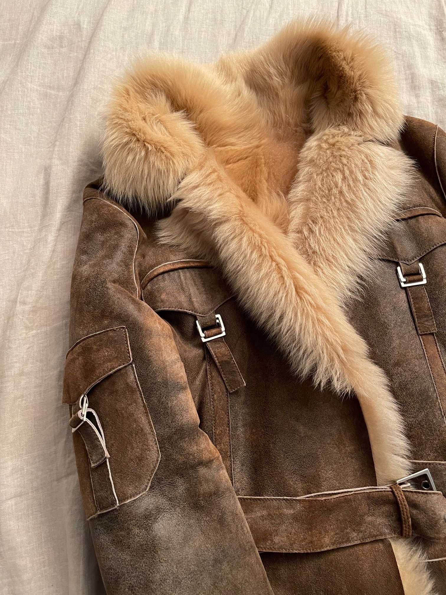 Other Prandina Italian shearling jacket Size M / US 6-8 / IT 42-44 - 6 Thumbnail