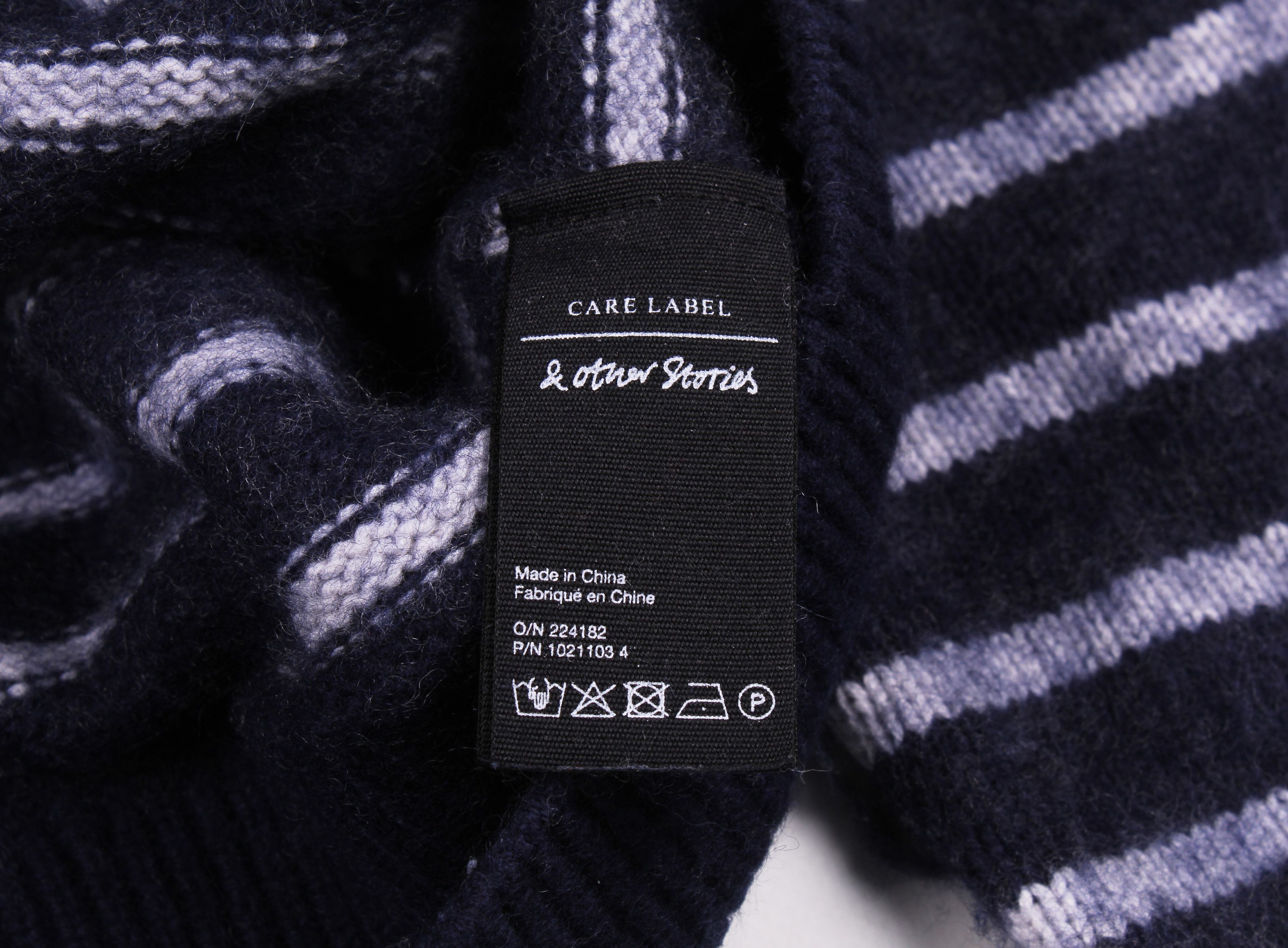 & Other Stories & Other Stories Striped Wool Blend Nautical Sweater Jumper Size XS / US 0-2 / IT 36-38 - 6 Thumbnail