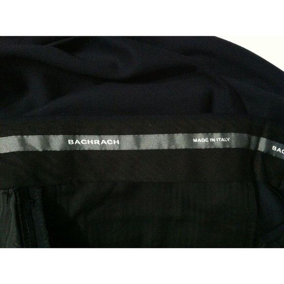 Bachrach BACHRACH MENS NEW 96%WOOL DRESS PANTS MADE IN ITALY 38/32 Size ONE SIZE - 5 Thumbnail