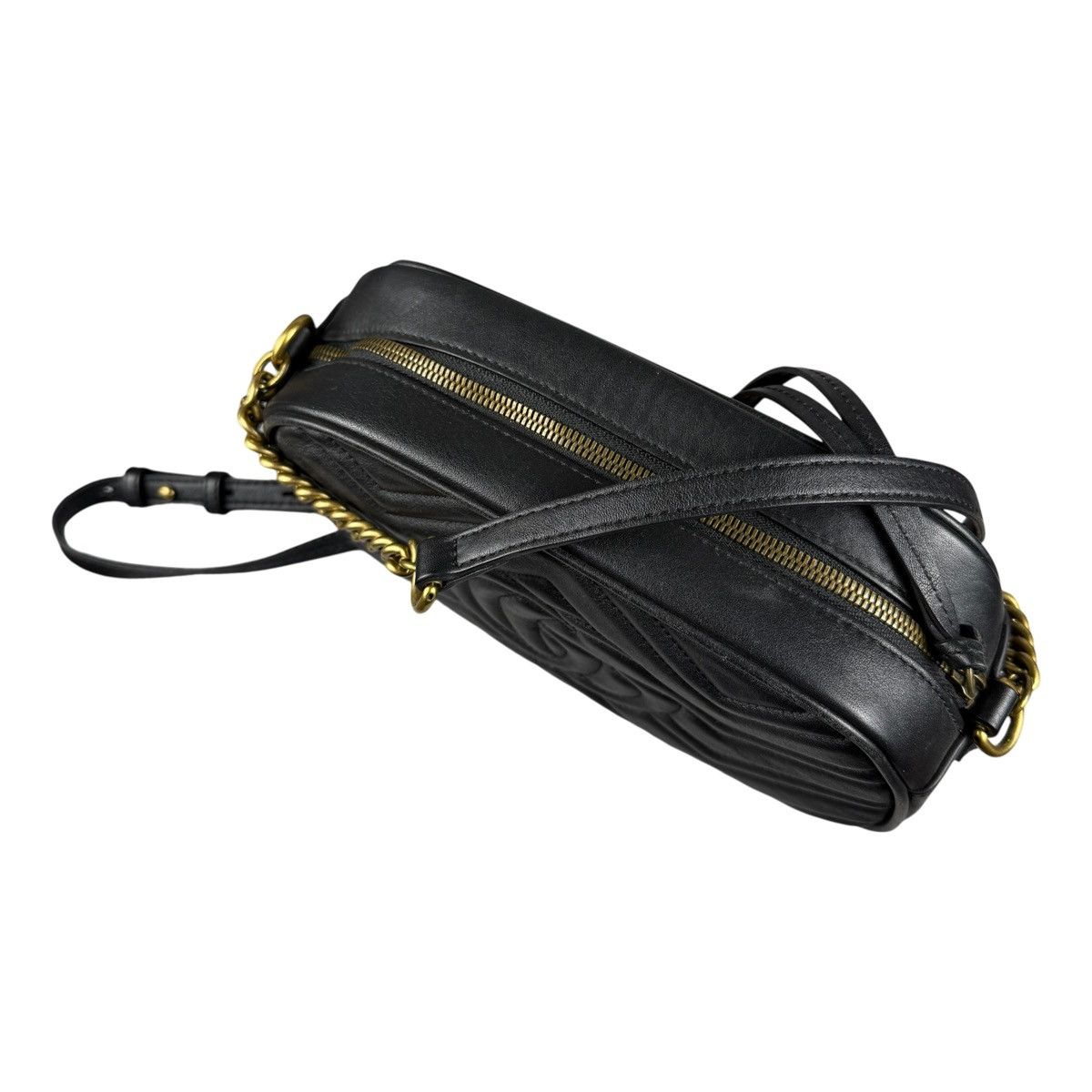 Gucci Gucci GG Marmont ‘Black’ Camera Bag Size ONE SIZE - 9 Thumbnail