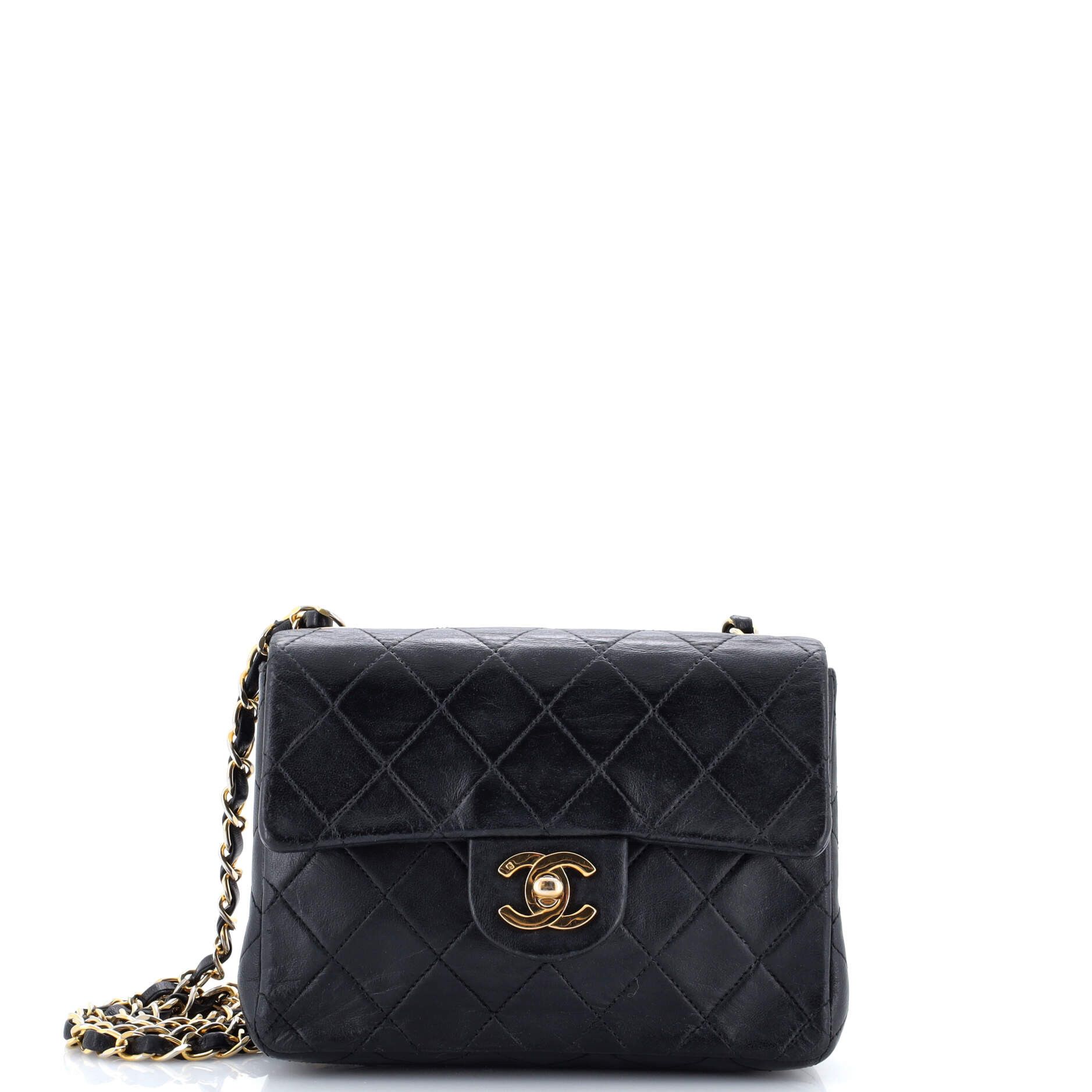 Chanel Vintage Square Classic Single Flap Bag Size ONE SIZE - 1 Thumbnail