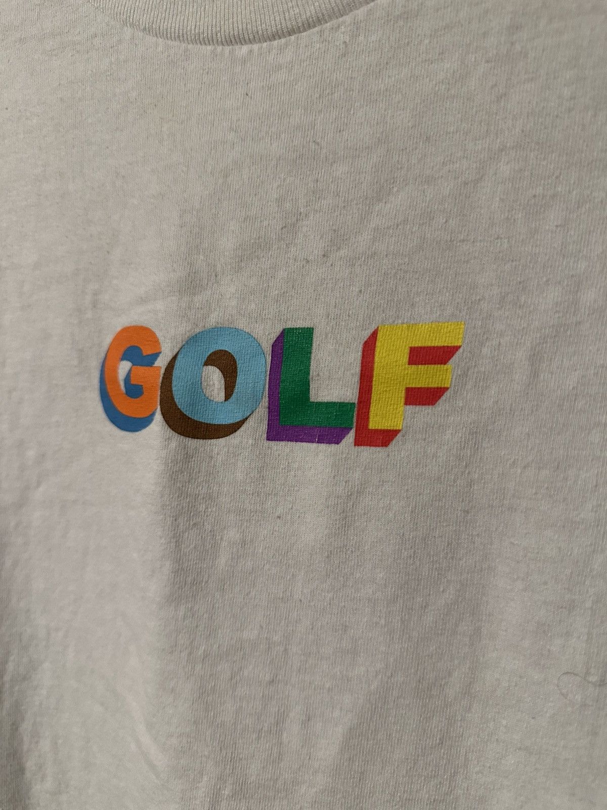 Golf Wang White GOLF WANG Mutli 3D Logo Tee Size US XL / EU 56 / 4 - 4 Thumbnail
