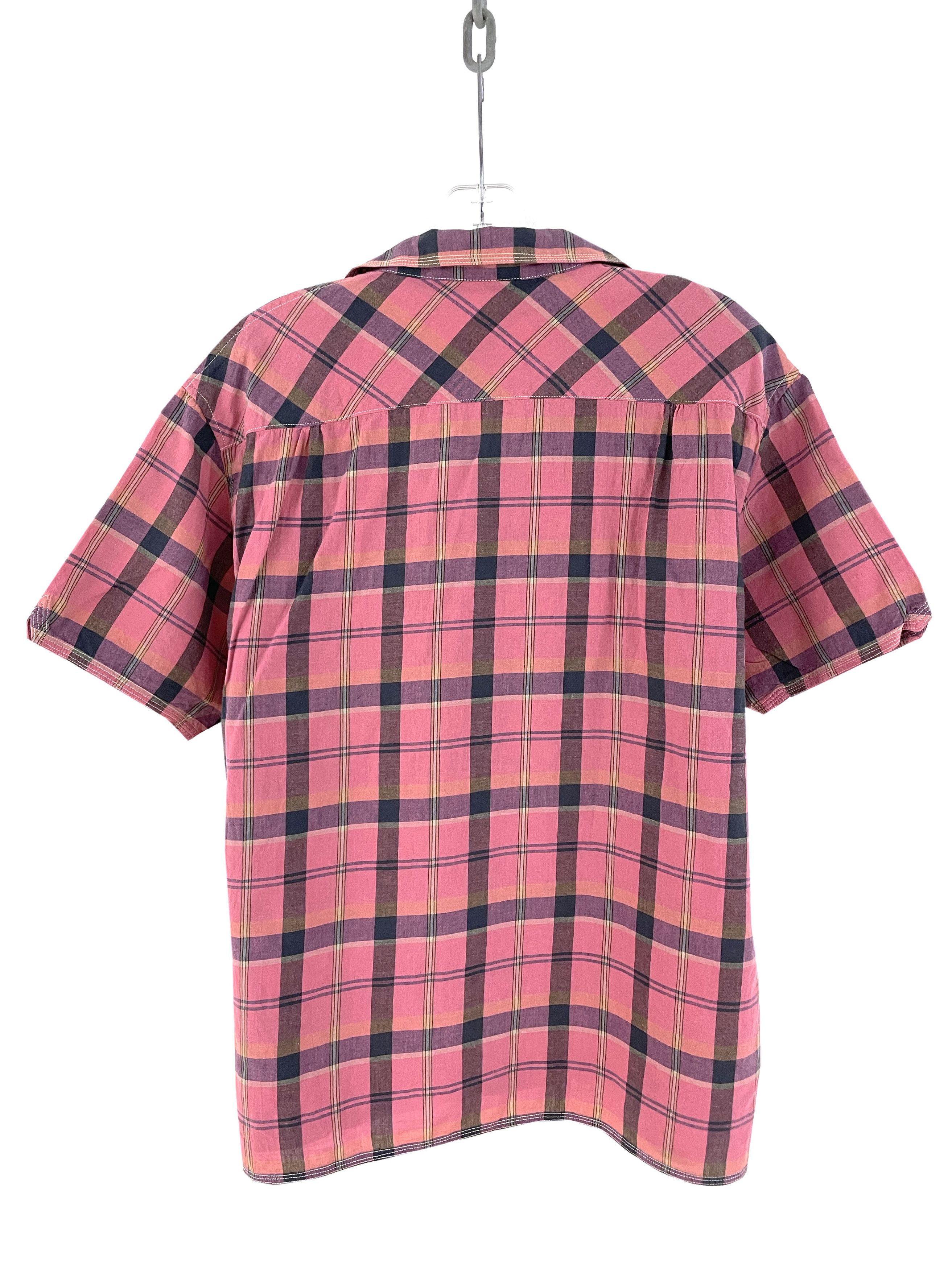 Kapital Open Collar Checkered Shirt Size US L / EU 52-54 / 3 - 7 Thumbnail