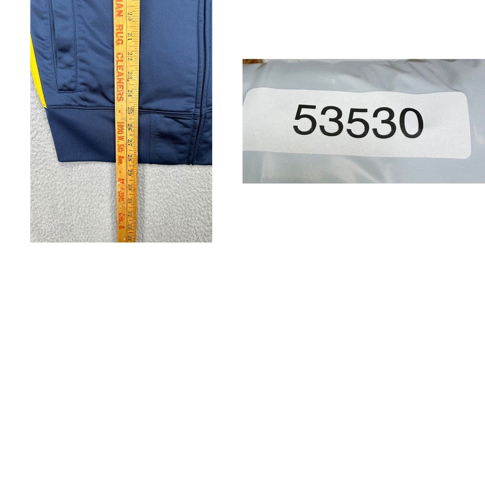 Abercrombie & Fitch Abercrombie & Fitch Jacket Womens 2XL Blue Full Zip Performance Embroidered Logo Jacket Size XXL / US 16-18 / IT 52-54 - 8 Thumbnail