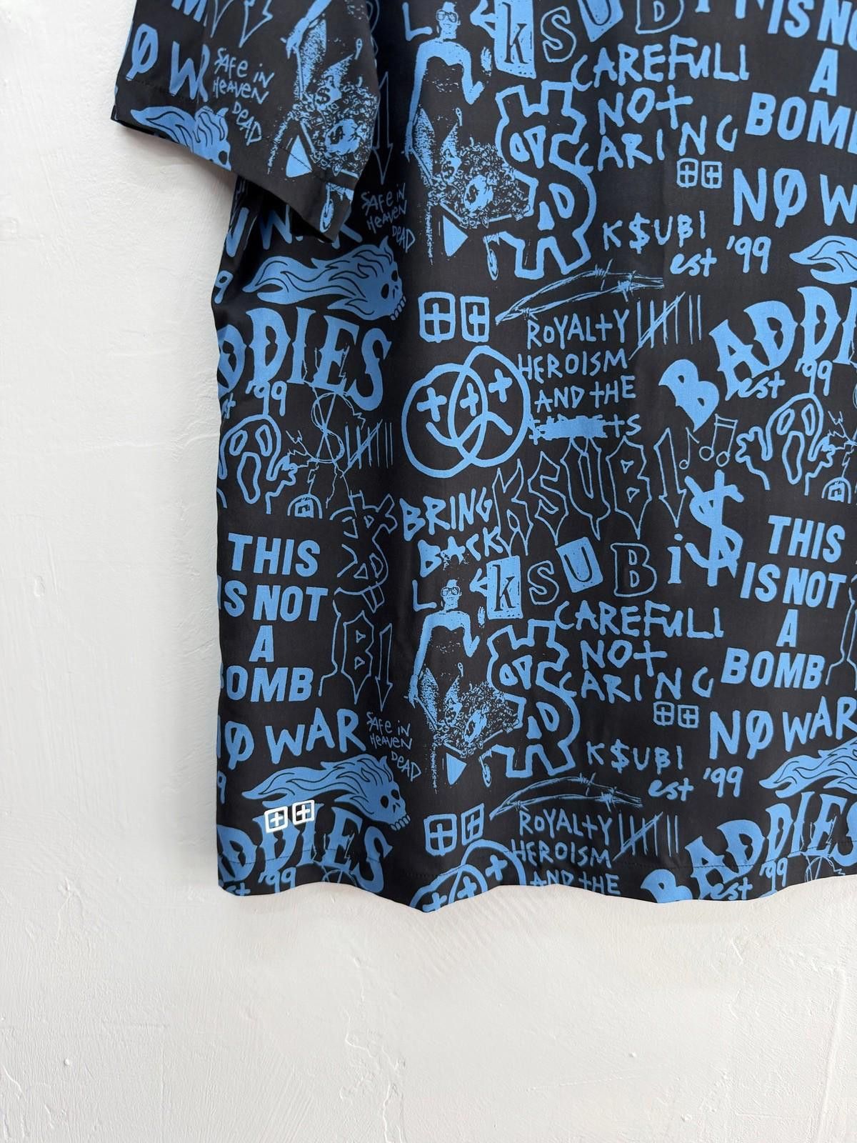 Ksubi new ksubi medium m short sleeve resort shirt heroism baddies Size US M / EU 48-50 / 2 - 6 Thumbnail
