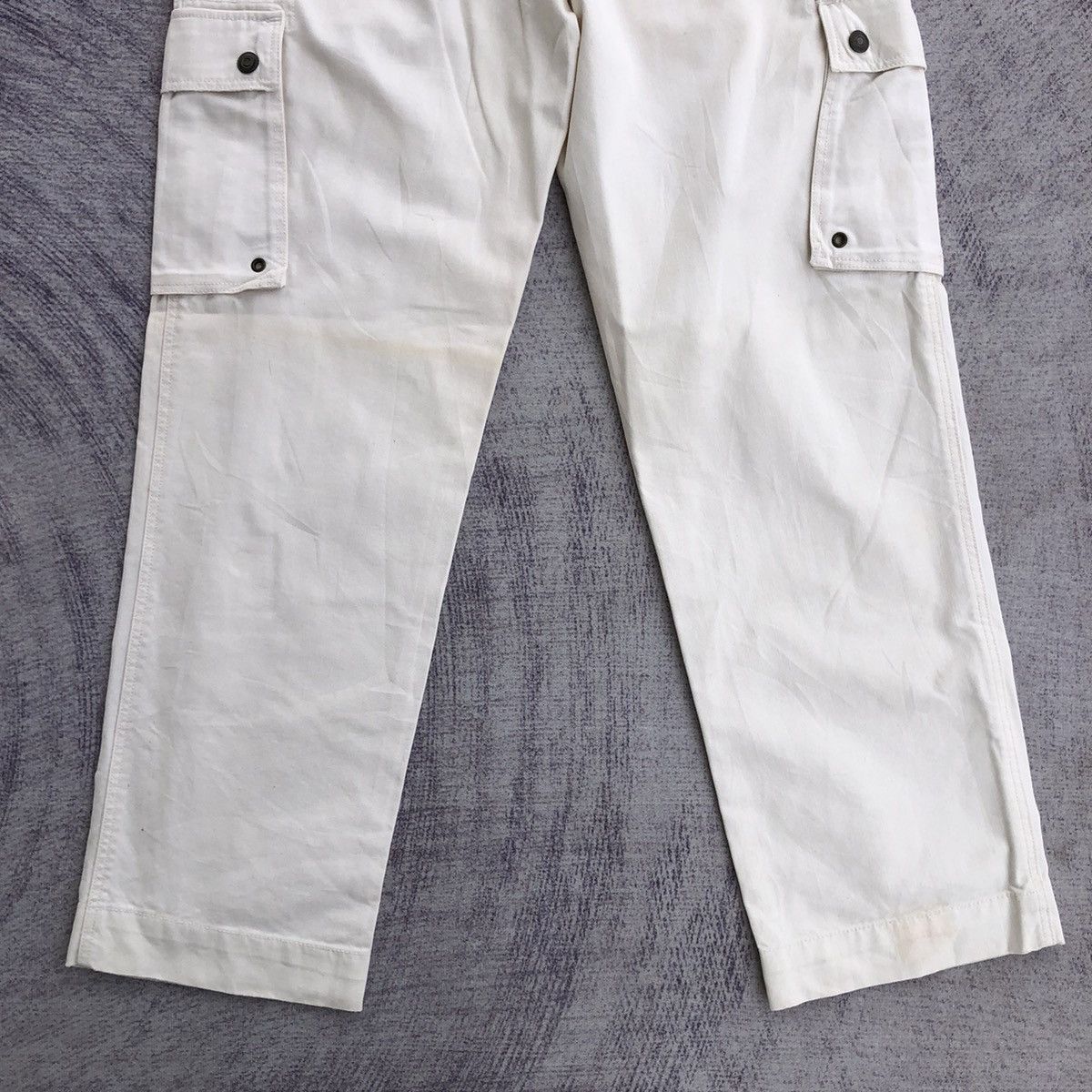 J.Crew Cargo Pants J.Crew White Multipocket Tactical pants Size US 30 / EU 46 - 10 Thumbnail