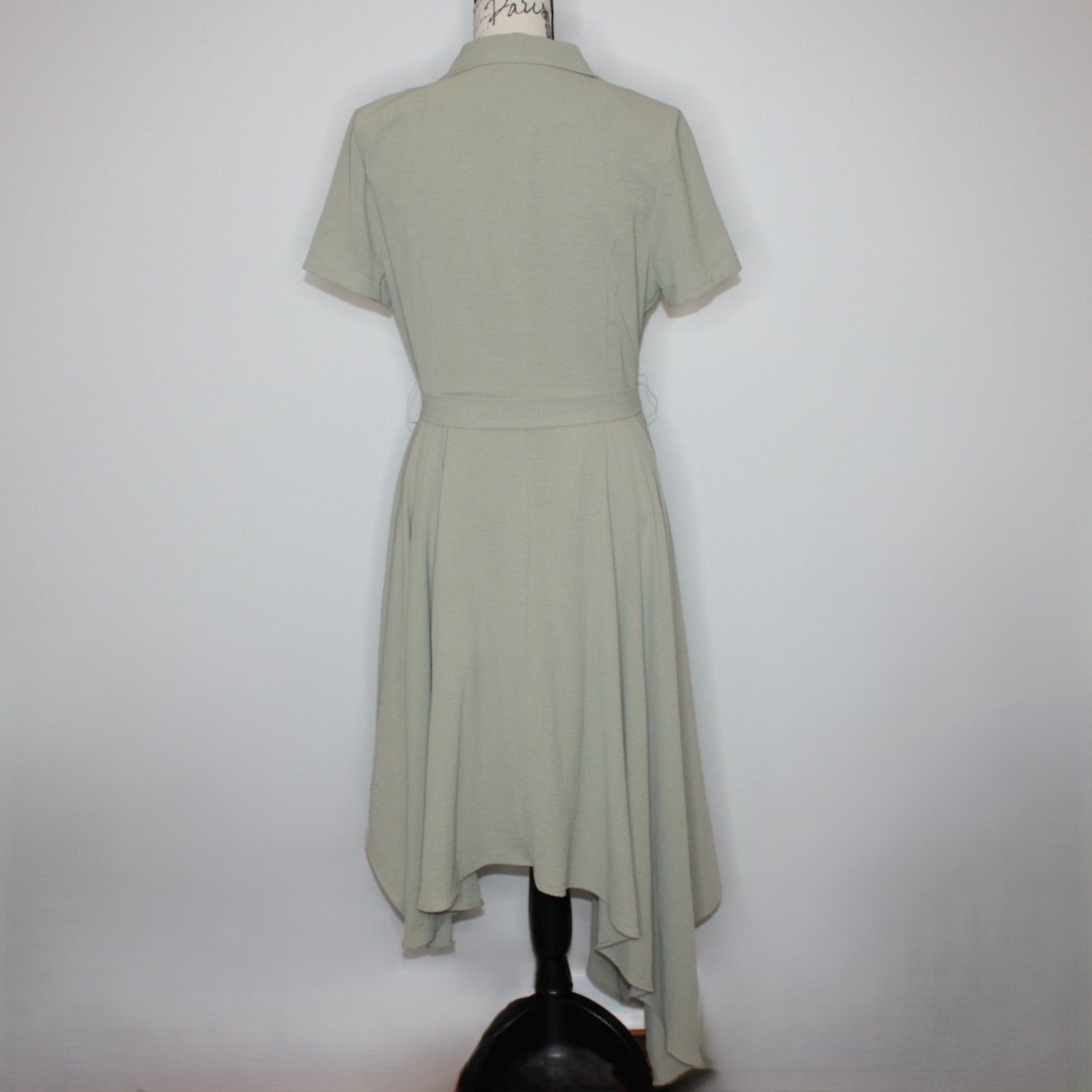 Other Chriselle x J.O.A. Asymmetrical Trench Dress MSRP $112 Size XL / US 12-14 / IT 48-50 - 13 Thumbnail