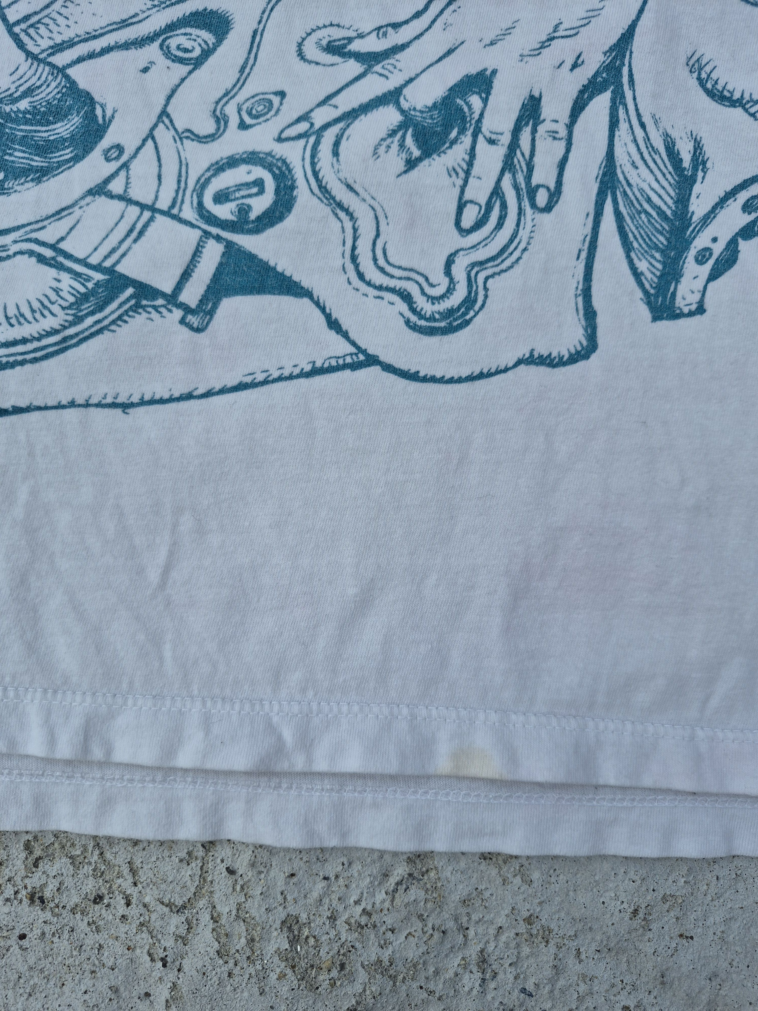 Japanese Brand 🔥 Japanese Anime Cartoon Cyborg Cyberpunk Tee Size US M / EU 48-50 / 2 - 8 Thumbnail