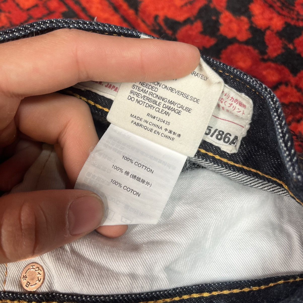Evisu EVISU Jeans Big Back Daicock Seagull Graphic Archive Y2K Size US 36 / EU 52 - 17 Thumbnail