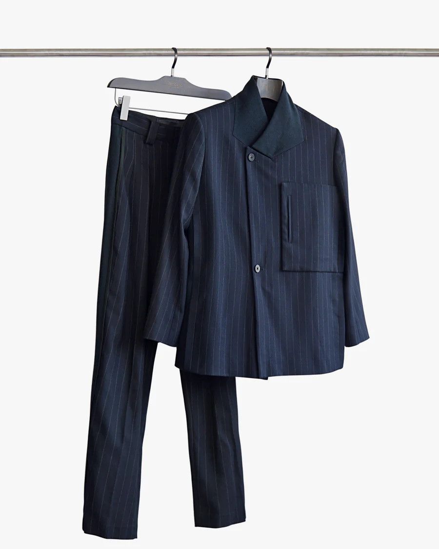 Rosen ROSEN Kitano Suit pants - Wool - High waisted Size 36R - 3 Thumbnail