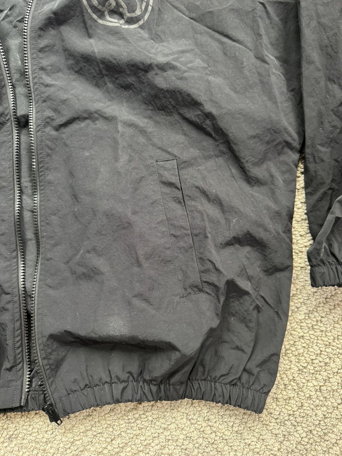 Kanye West Yeezy Black Light Jacket Windbreaker Size US L / EU 52-54 / 3 - 4 Thumbnail