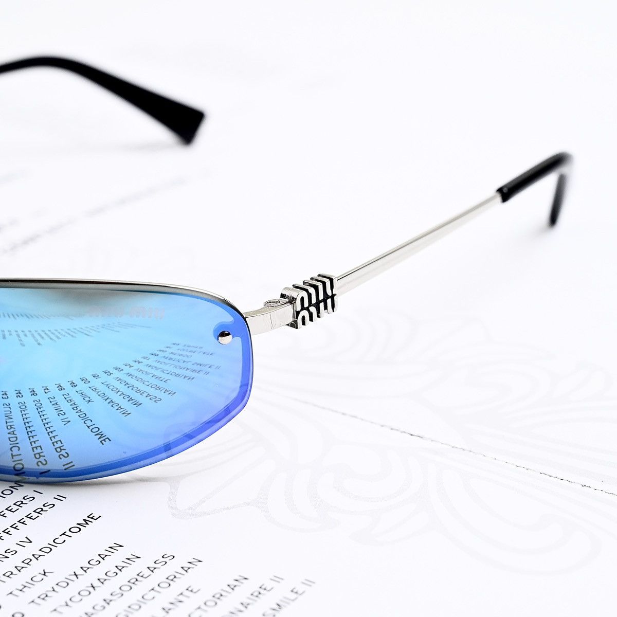 Miu Miu MIU MIU 0MU A50S SUNGLASSES Size ONE SIZE - 3 Thumbnail