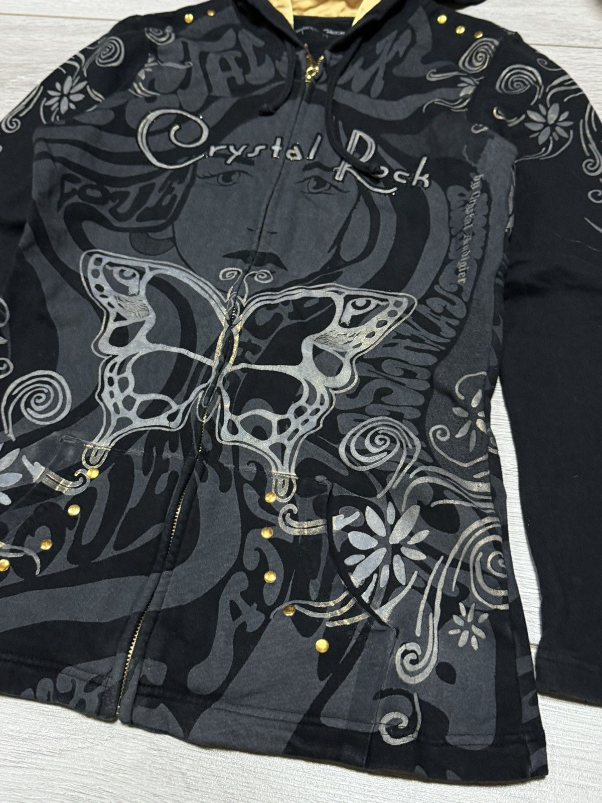 Christian Audigier Christian Audigier Crystal Rock all over zip hoodie Size M / US 6-8 / IT 42-44 - 6 Thumbnail