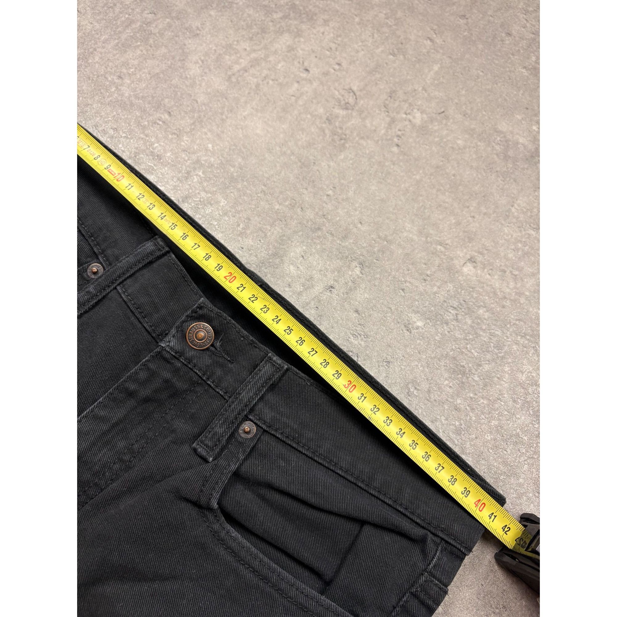 Levi's Levi's 510 Men's Skinny Fit Jeans W31 L32 Black Denim Slim T Size US 31 - 9 Thumbnail