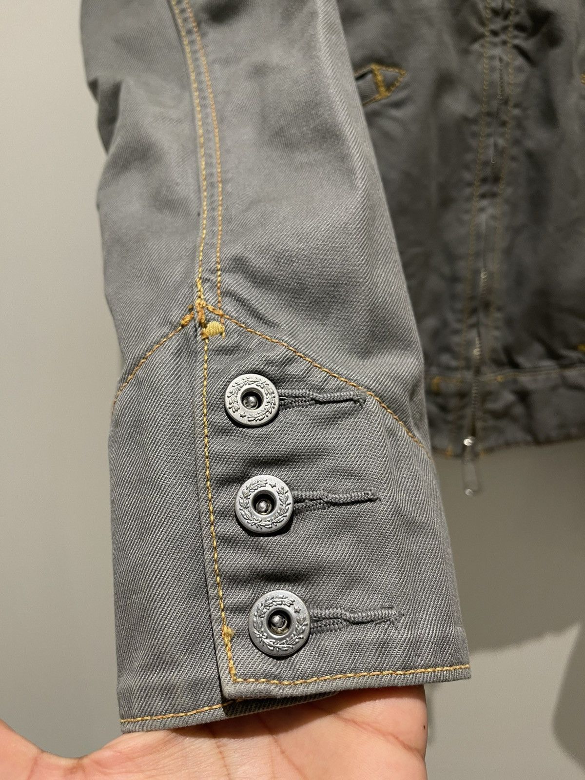 Number (N)ine Levi's Lefty Jean by Takahiro Kuraishi Cropped Zip Jacket Size US S / EU 44-46 / 1 - 9 Thumbnail