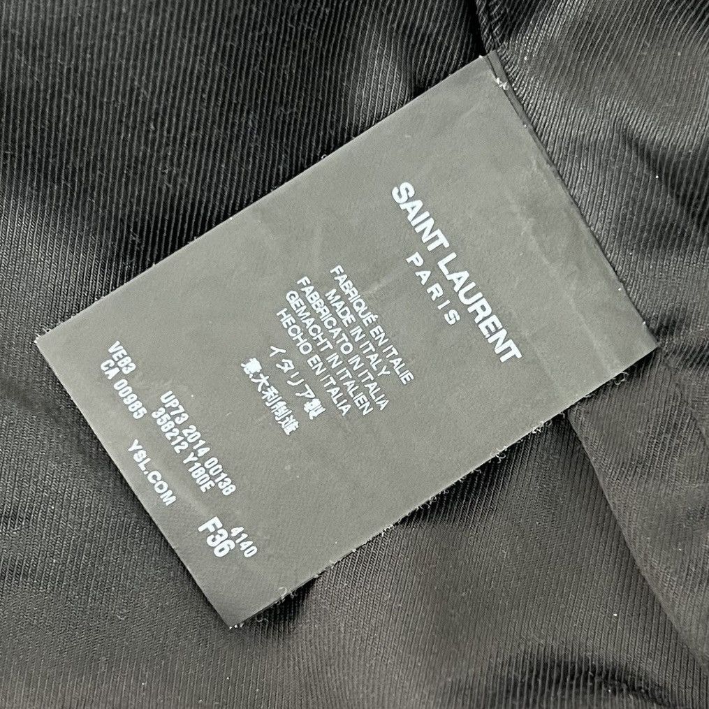 Saint Laurent Paris SAINTLAURENT Teddy Jacket F36 Navy Size US S / EU 44-46 / 1 - 4 Thumbnail