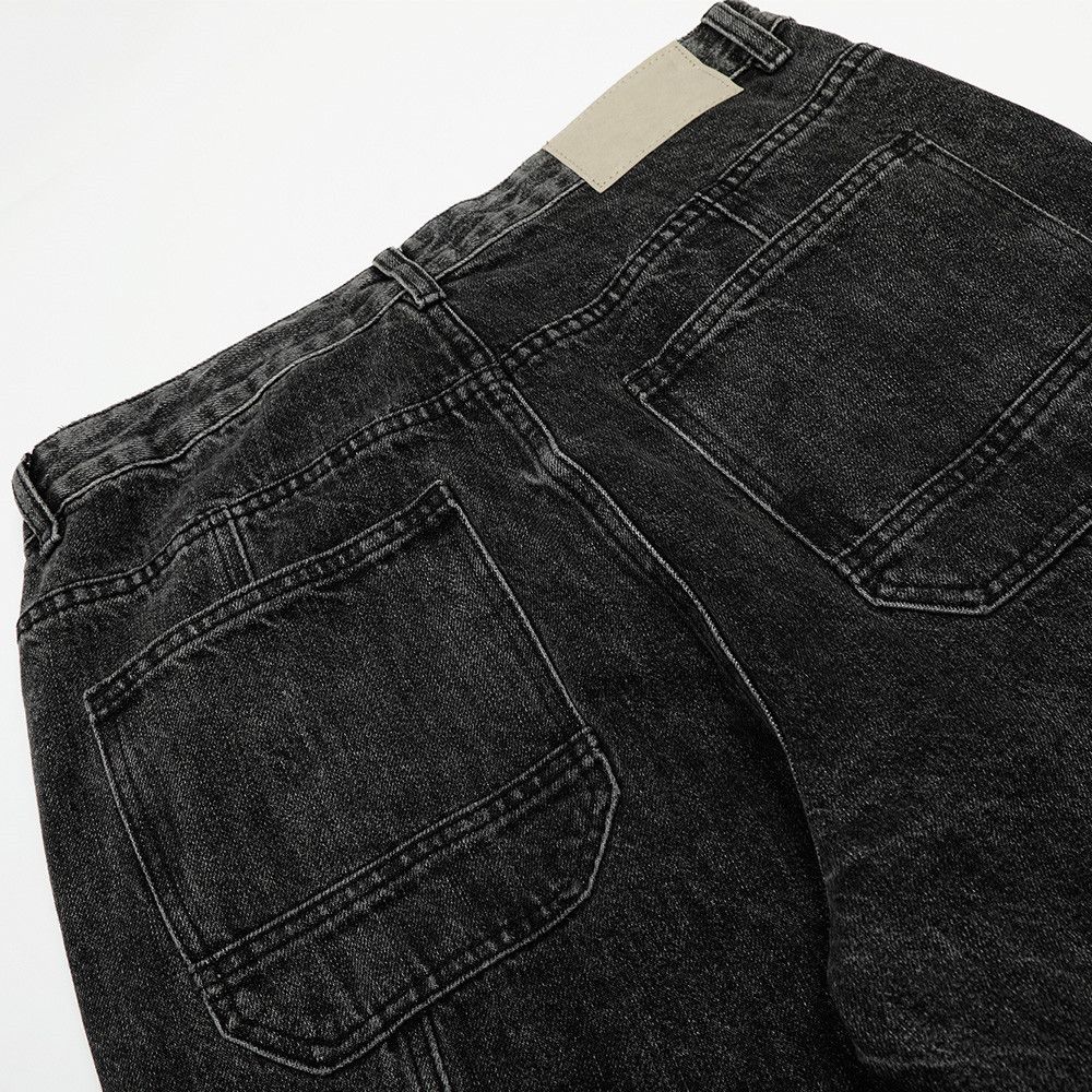 Japanese Brand × Jean Retro punk street trend loose casual washed distressed jeans Size US 32 / EU 48 - 5 Thumbnail