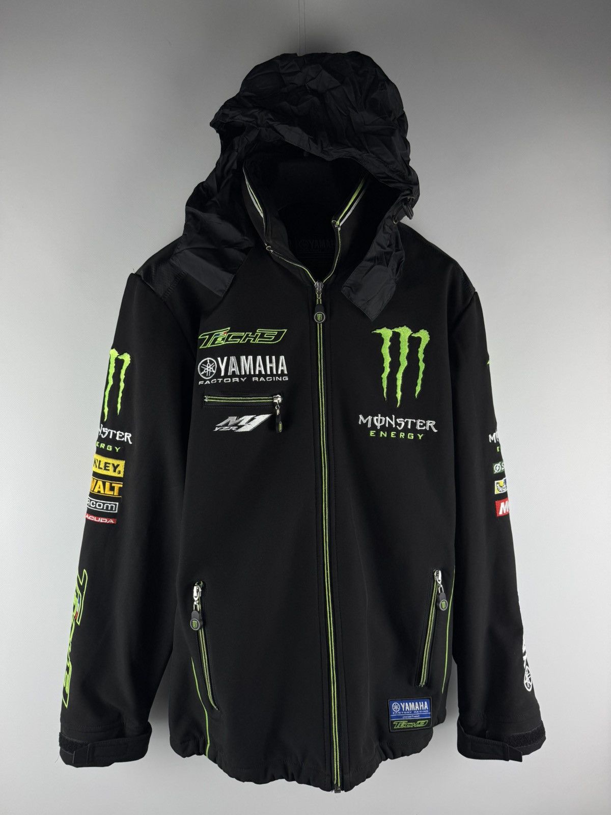 Fox Racing Monster Energy Yamaha Tech3 Softshell Racing Jacket Black Size US S / EU 44-46 / 1 - 1 Thumbnail