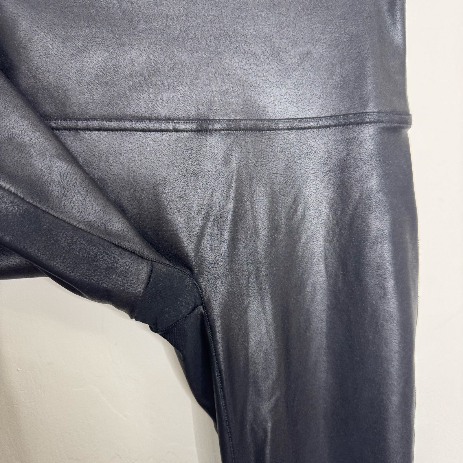 Spanx Spanx Faux Leather Leggings Pants Black Size XL Size 38" / US 16 / IT 52 - 4 Thumbnail