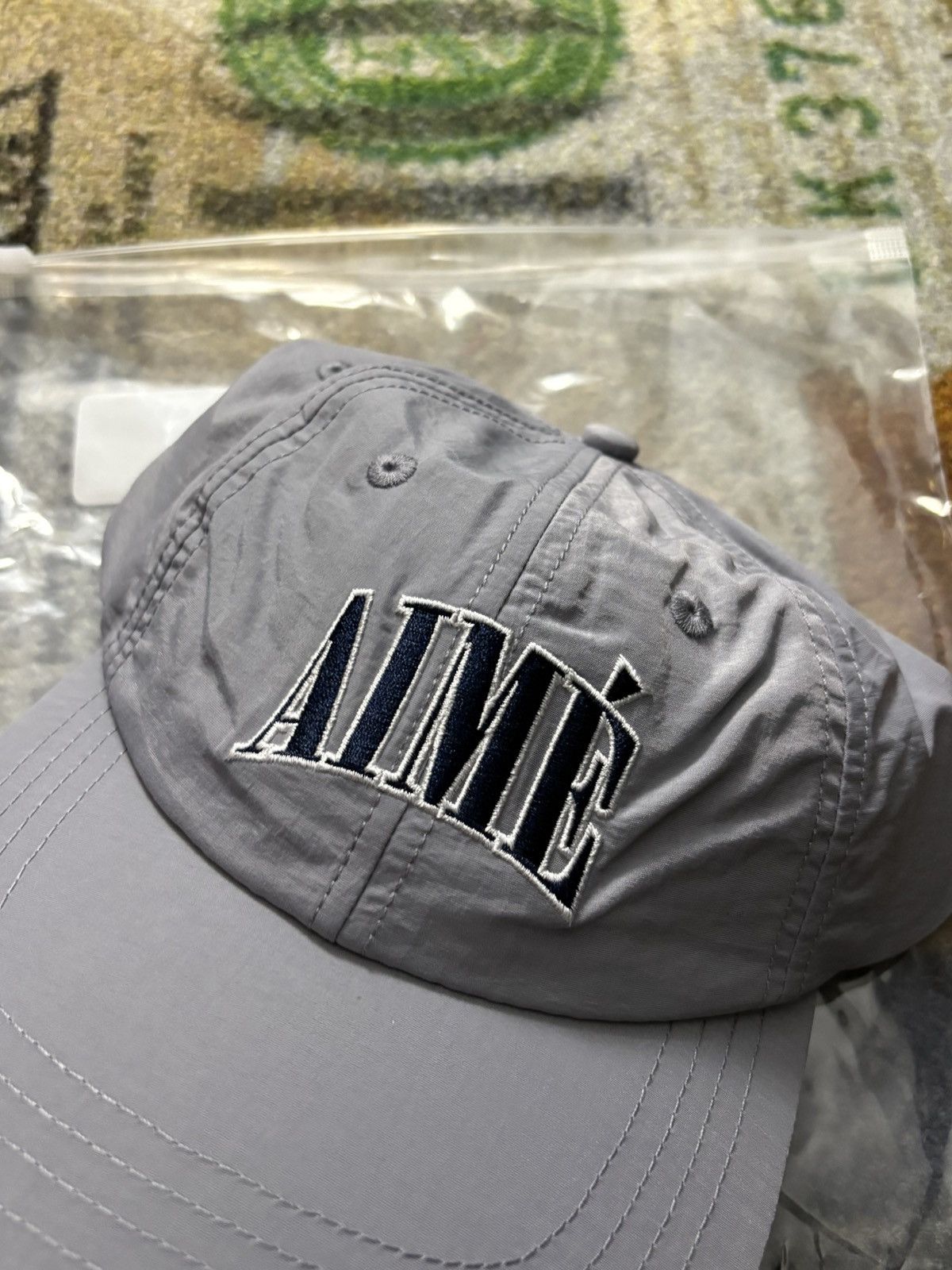 Aime Leon Dore Aime Leon Dore Nylon Crusher Hat Grey Size ONE SIZE - 3 Thumbnail
