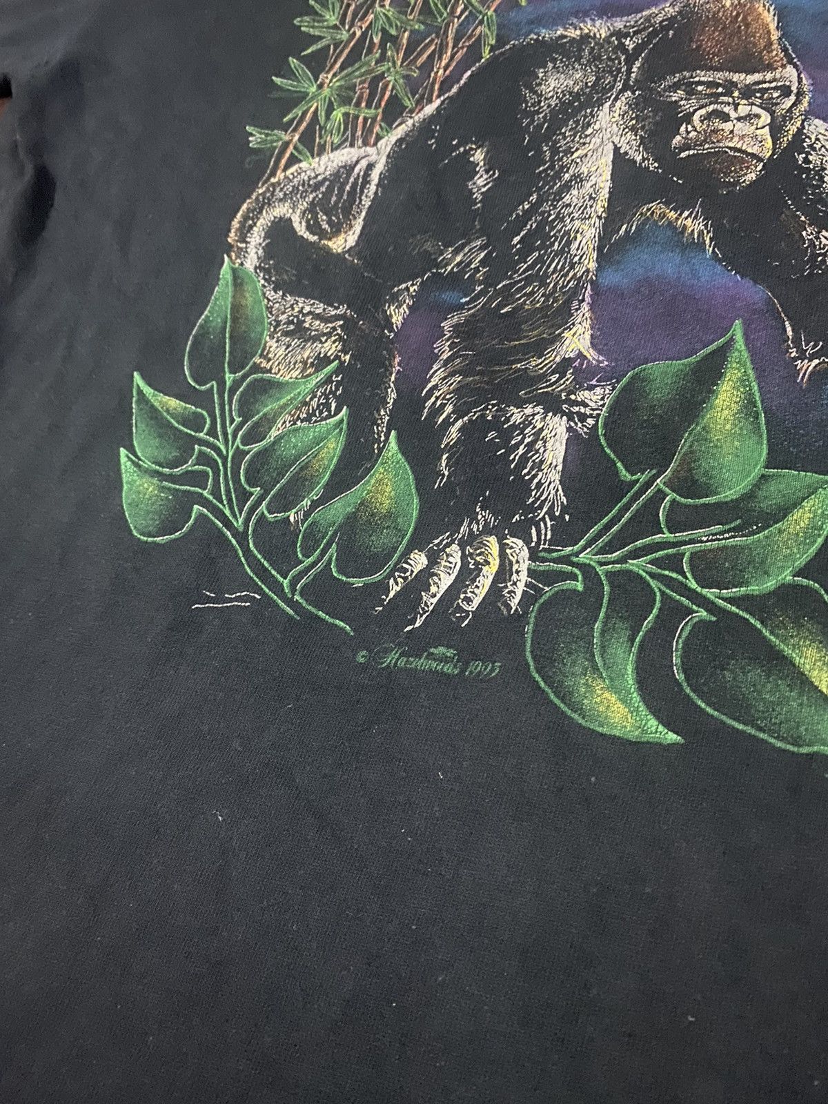 Arts & Science × Vintage FIRE 🔥 VINTAGE 90s HAZELWOODS ART KINGKONG HUMOR ART Size US L / EU 52-54 / 3 - 5 Thumbnail