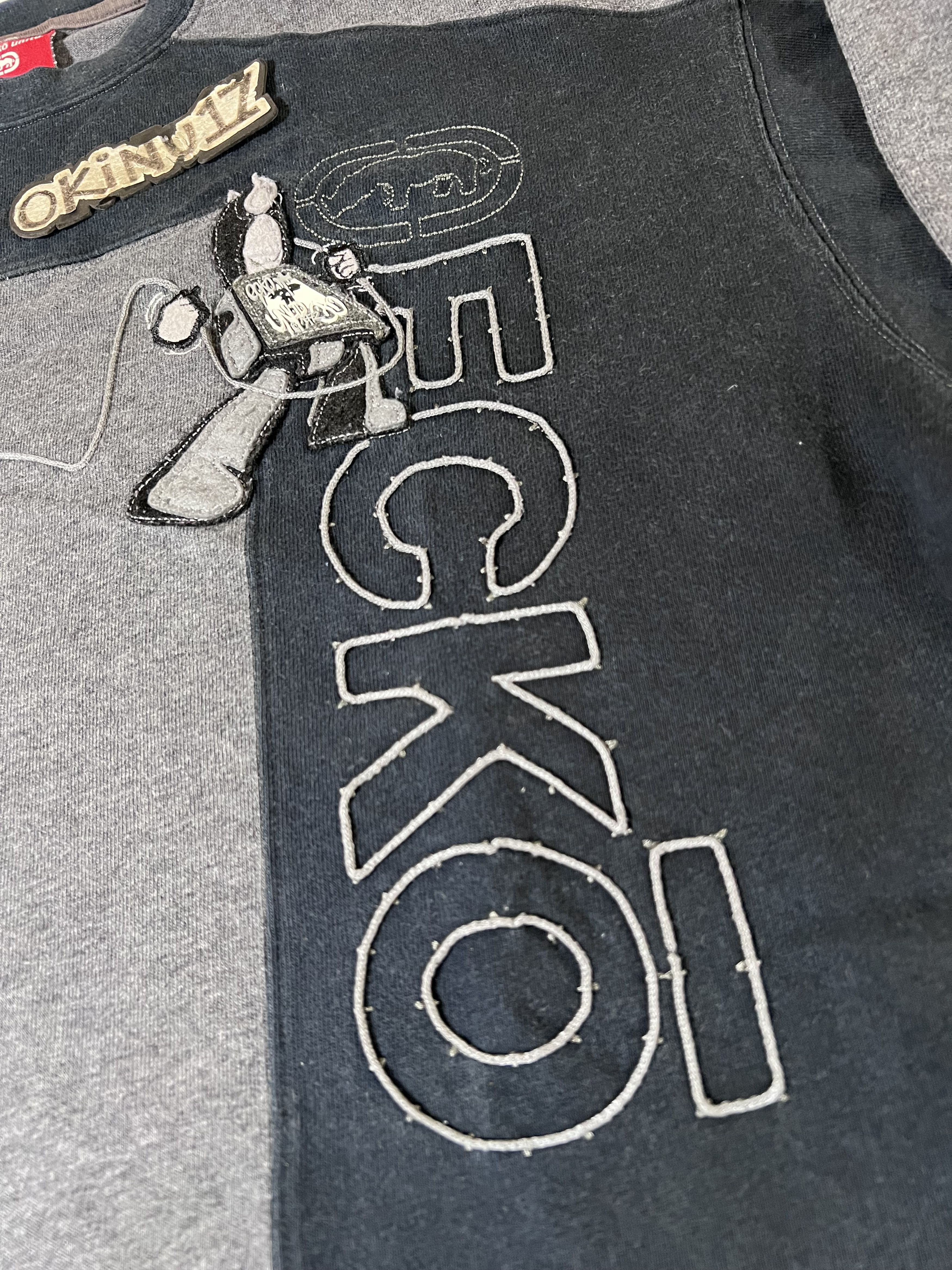 Ecko Unltd. Vtg. Ecko Unltd. ‘All Hemmed Up Since 1972’ Robot Crewneck L Size US L / EU 52-54 / 3 - 1 Thumbnail