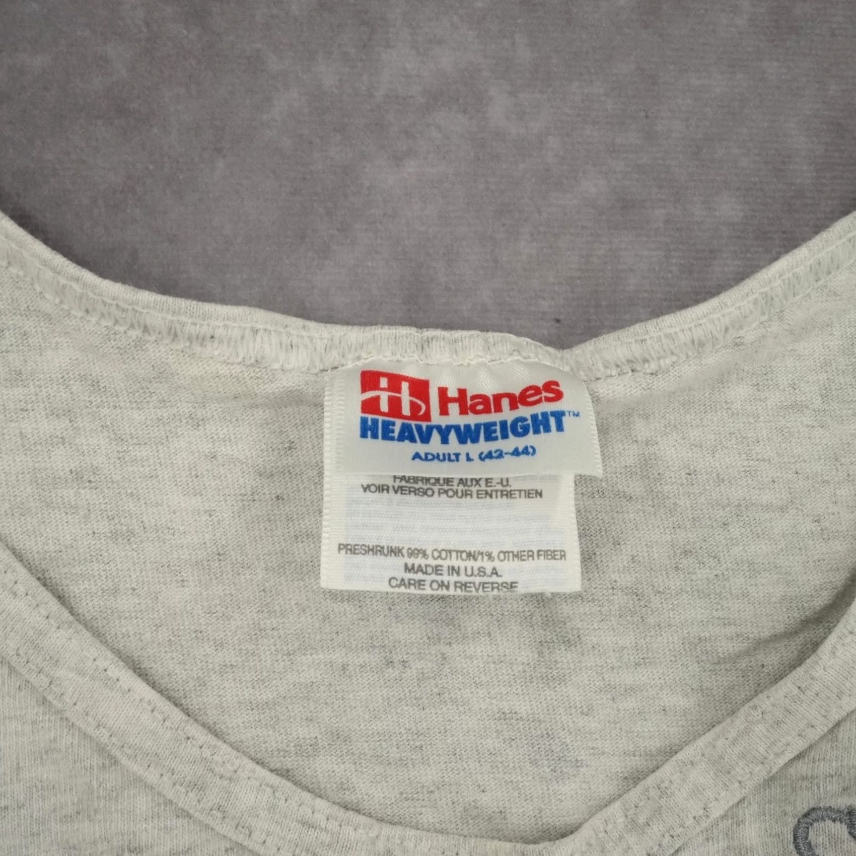 Hanes VINTAGE Hanes Tank Top Adult L White Sturgis 55th Annual 1995 USA Made Mens Size US L / EU 52-54 / 3 - 3 Thumbnail