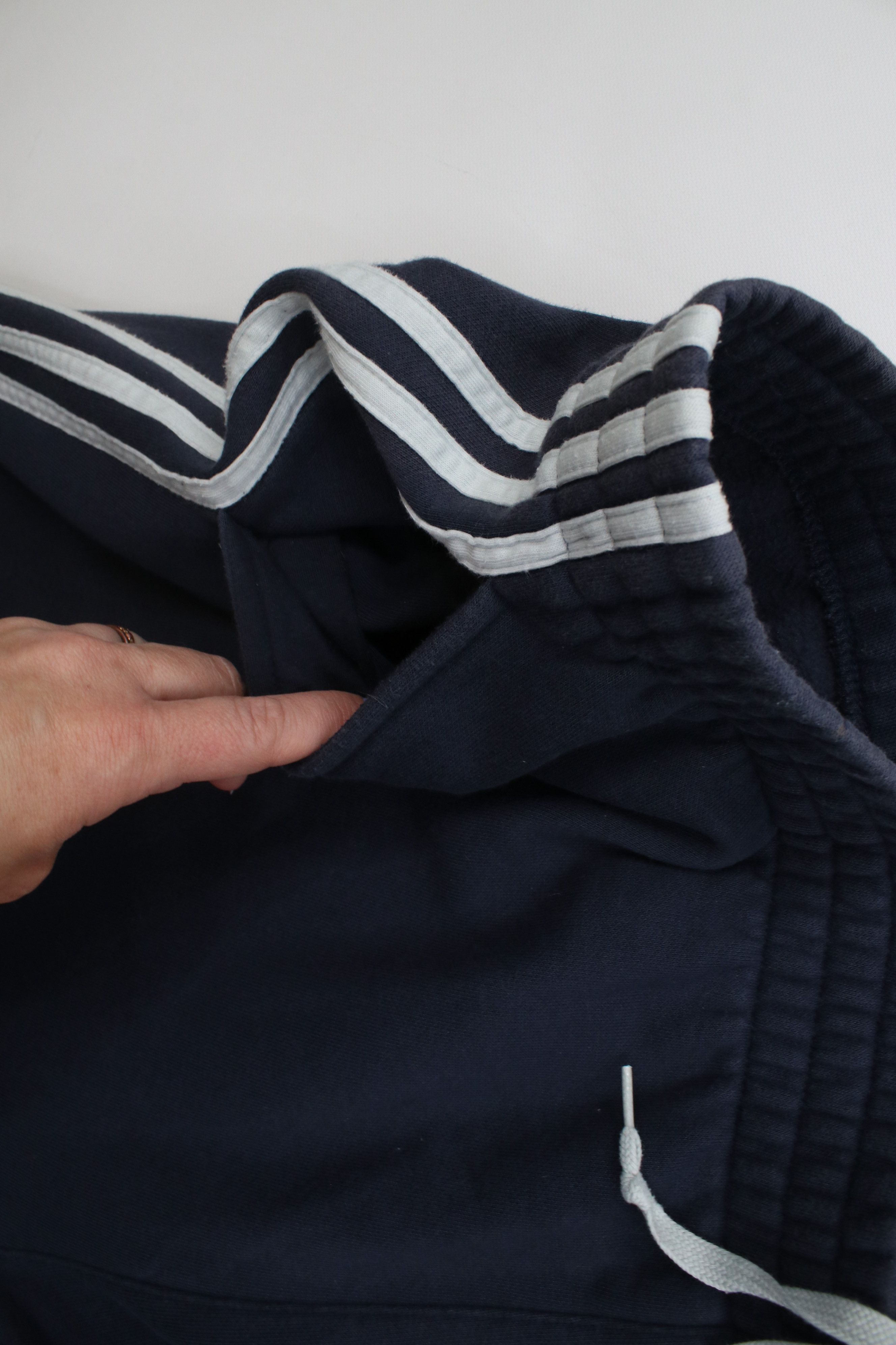Adidas Vintage Y2K Adidas Heavyweight Wide Leg Sweatpants Blue Size US 40 / EU 56 - 8 Thumbnail