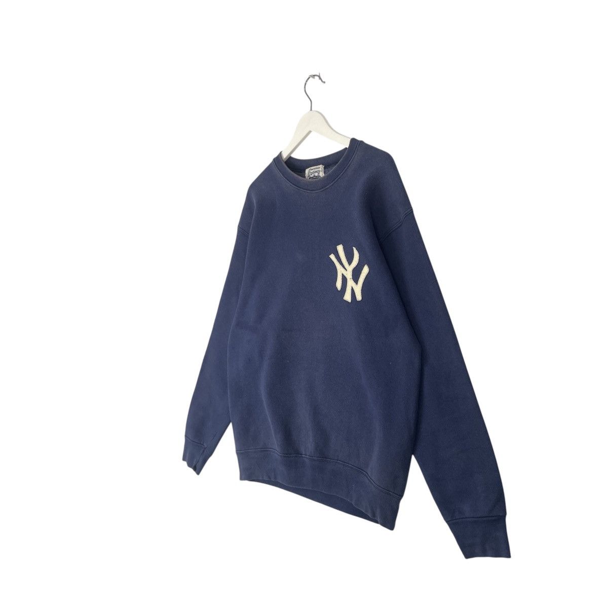 Designer × Vintage vintage Hoodie/sweater 1992 New York yankees sweatshirt - Size US L / EU 52-54 / 3 - 2 Thumbnail