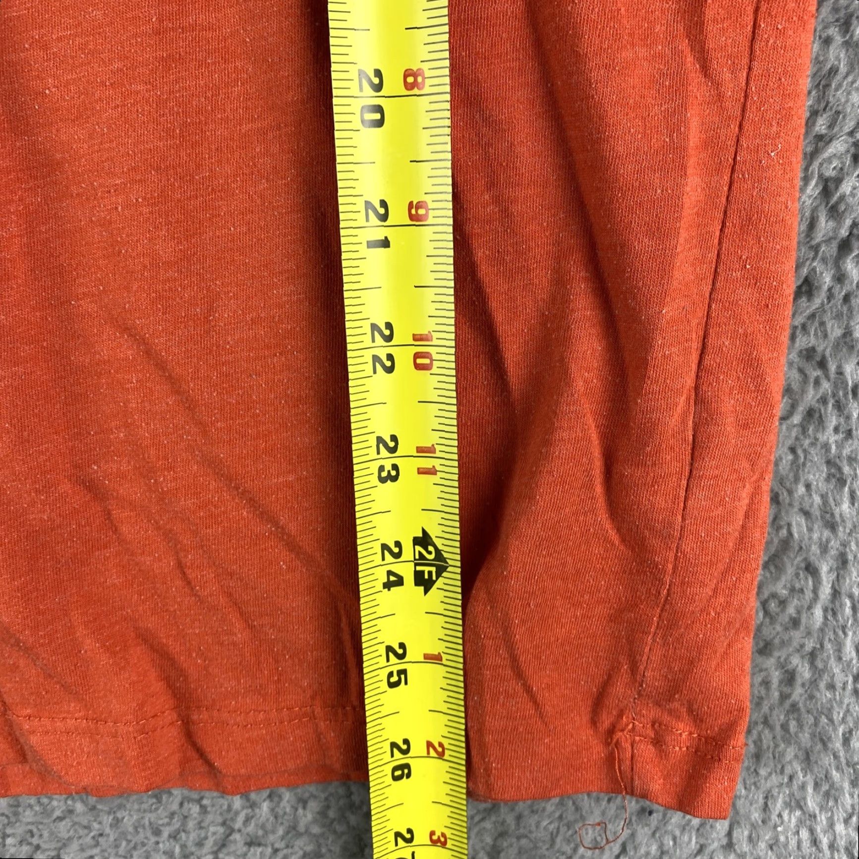 Old Navy Old Navy T-Shirt Women Orange Short Sleeve V-Neck 100% Cotton Size M Adult Womens Basic Shirt 47-24 Size M / US 6-8 / IT 42-44 - 7 Thumbnail