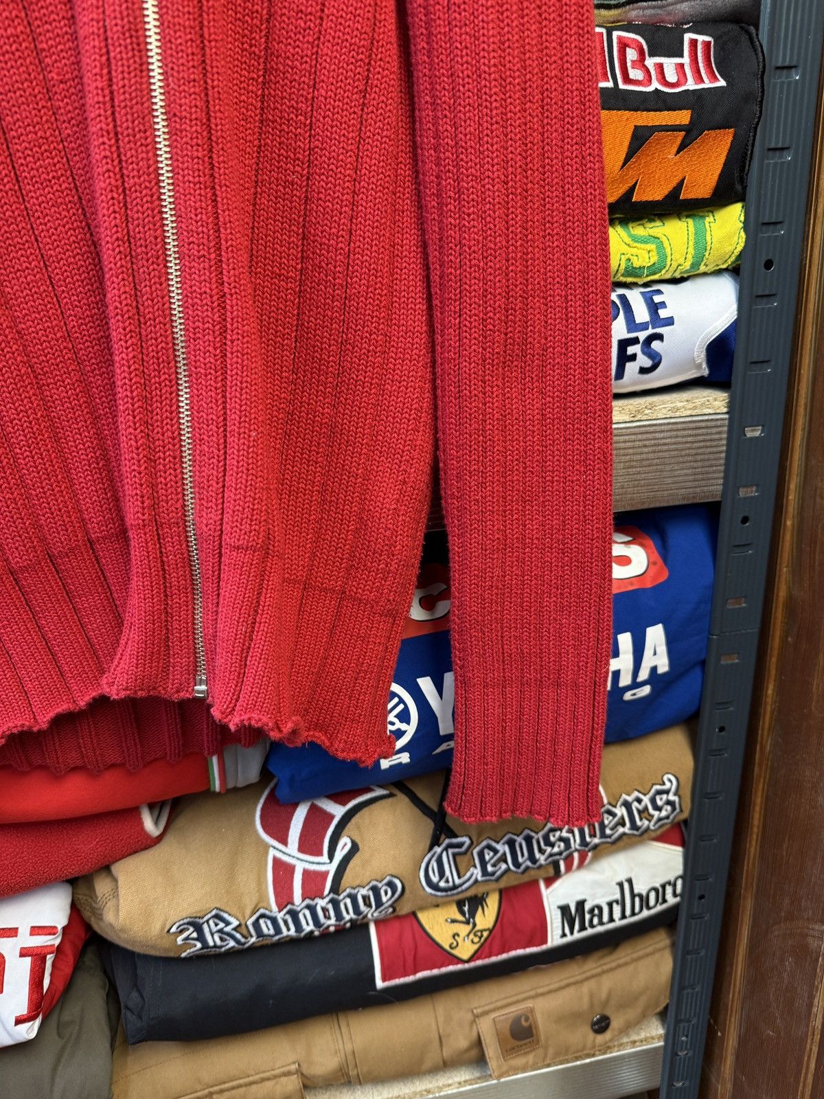 Dolce & Gabbana × Vintage Vintage Dolce & Gabbana Sweater Muhammad Ali Full Zip Size US XL / EU 56 / 4 - 4 Thumbnail