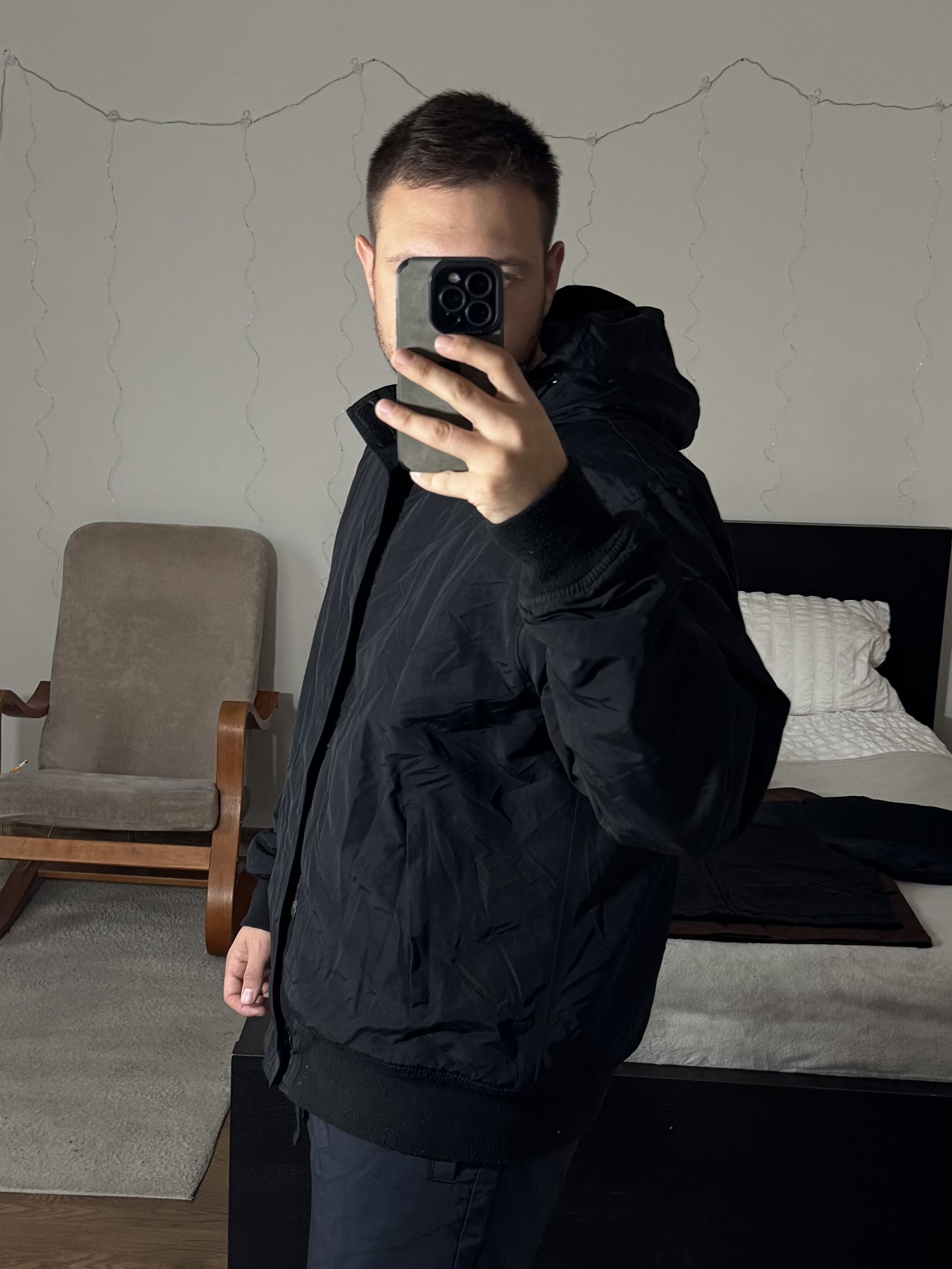 Dickies Dickies Vintage Black Bomber Jacket Streetwear y2k Size US XXL / EU 58 / 5 - 3 Thumbnail