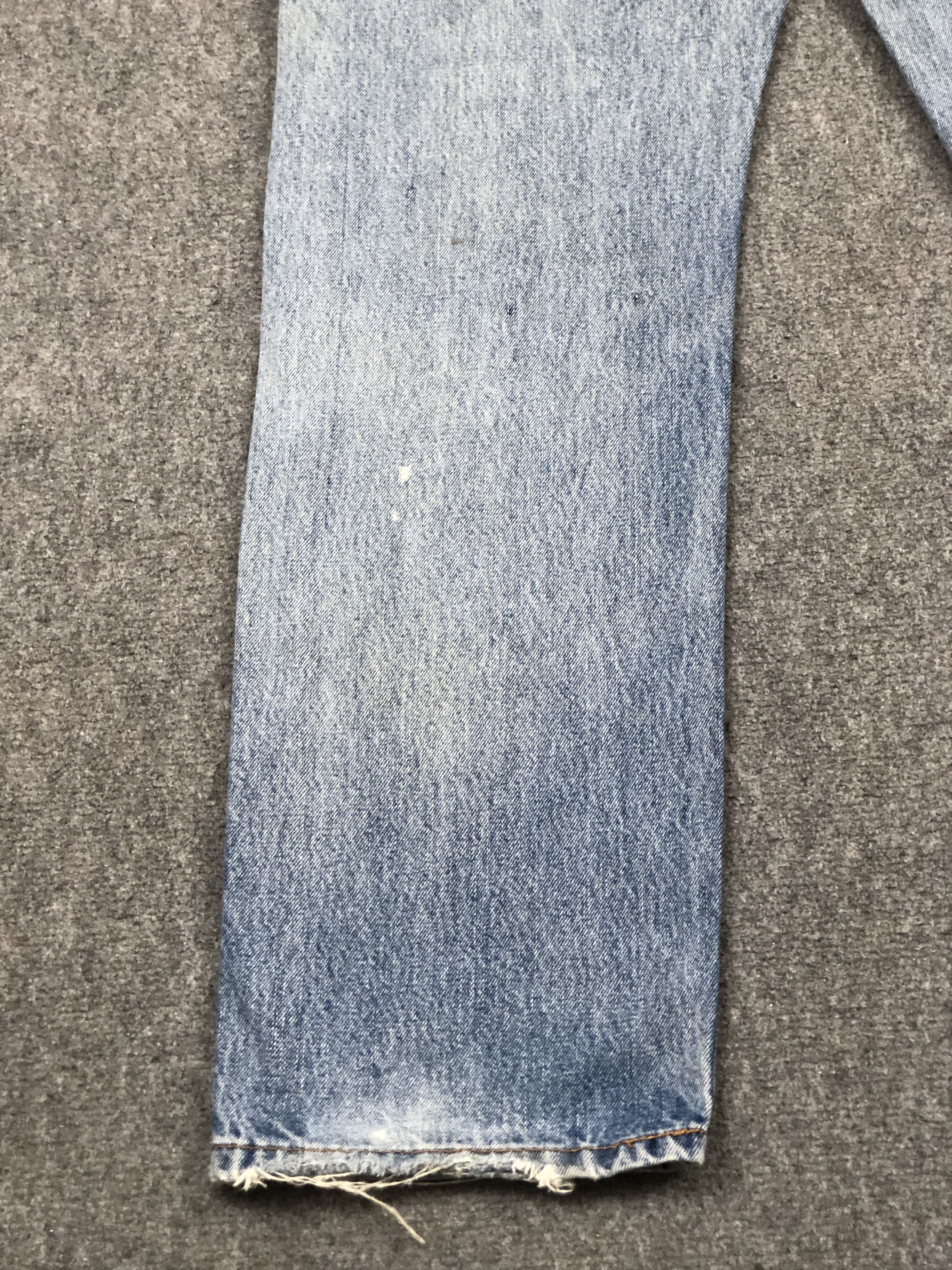 Levi's × Vintage Vintage Levis 505 Faded Blue Jeans DP2355 Size US 34 / EU 50 - 15 Thumbnail