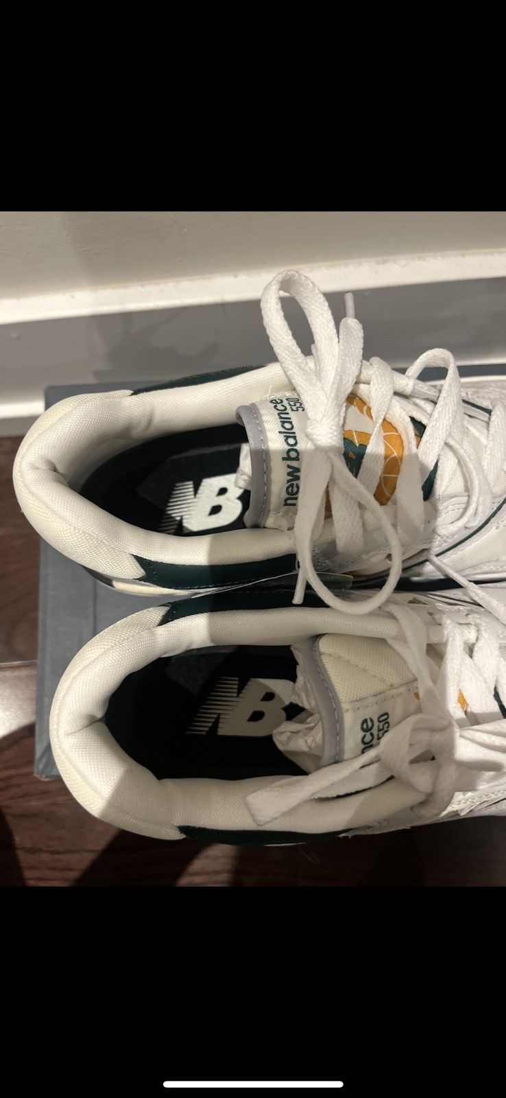 New Balance × Other New Balance 550 White Nightwatch Green Size US 8.5 / EU 41-42 - 4 Thumbnail