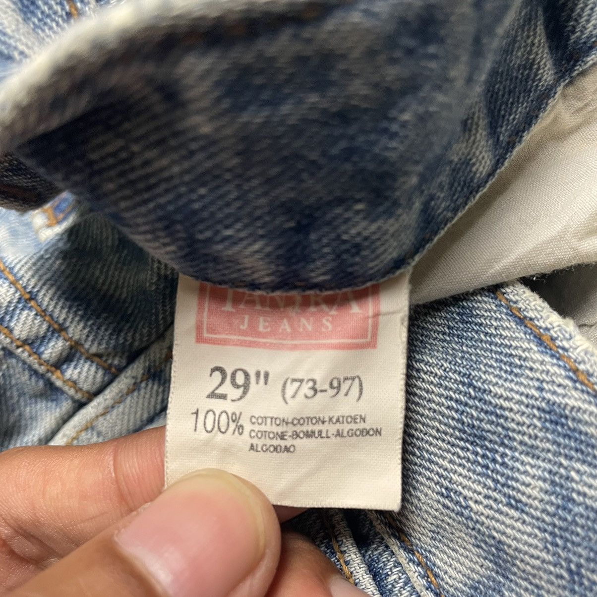 If Six Was Nine 🇯🇵 SUPER FLARE TANTRA DISTRESSED RUSTY DENIM PANTS Size US 29 - 10 Thumbnail