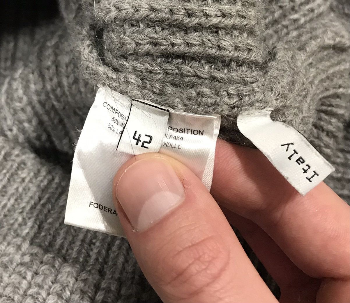 Balenciaga Balenciaga Women's Knitted Long Hooded Sweater AW2006 Size M / US 6-8 / IT 42-44 - 9 Thumbnail
