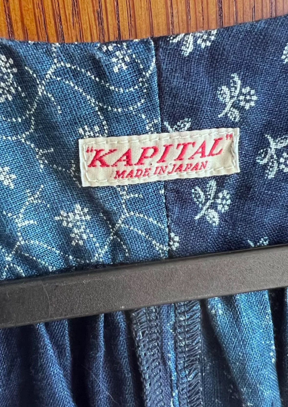 Kapital Kapital blue dyed floral bone patchwork dress2412-Nextarrow Size S / US 4 / IT 40 - 8 Thumbnail