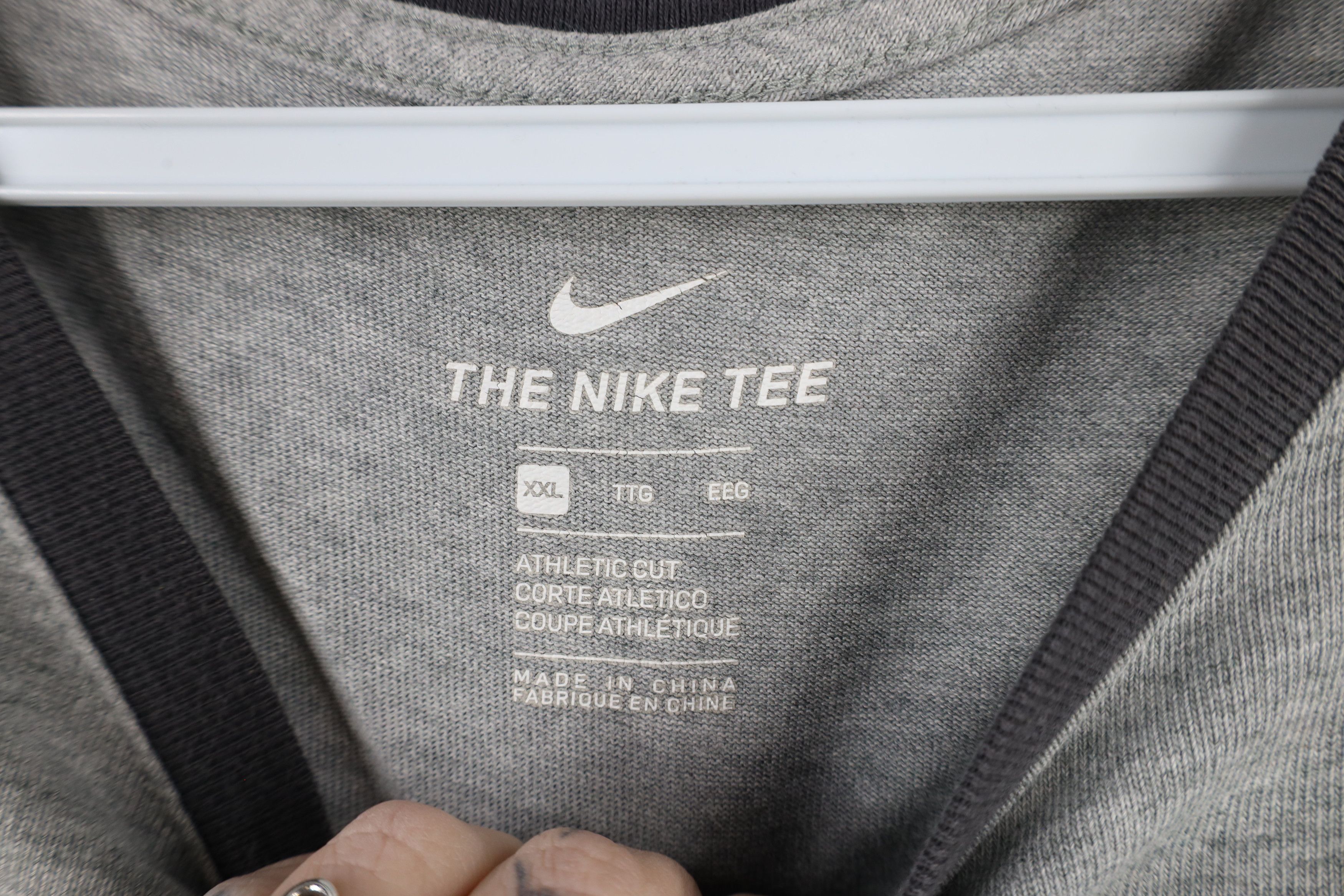 Nike × Vintage Nike Ohio State University Heavyweight Short Sleeve T-Shirt Size US XXL / EU 58 / 5 - 9 Thumbnail