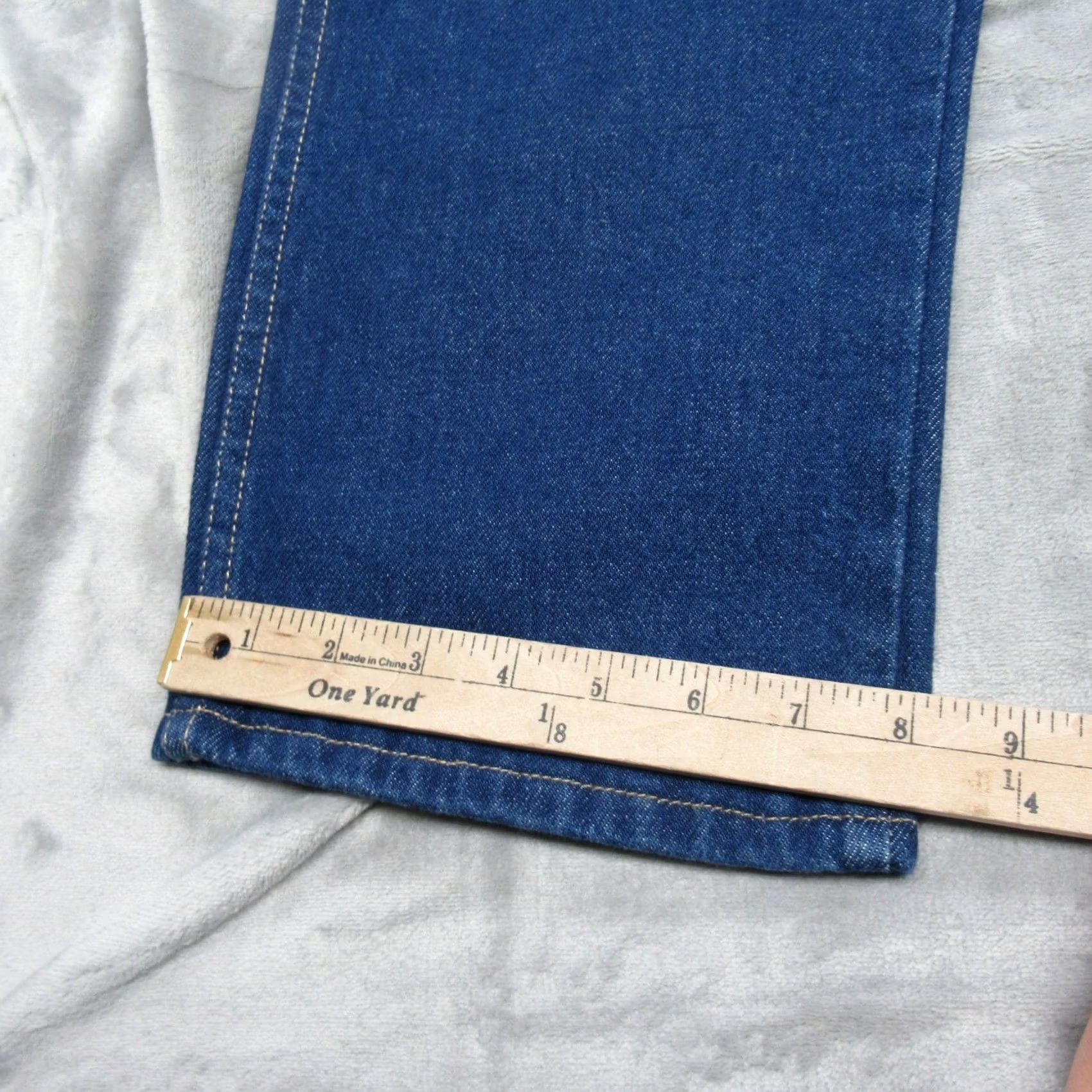 Dickies Dickies Jeans Mens 32x32 Blue Denim Jeans Wide-Leg Regular Inseam 32 5-Pocket Denim Workwear Rugged Casual Size US 32 / EU 48 - 5 Thumbnail