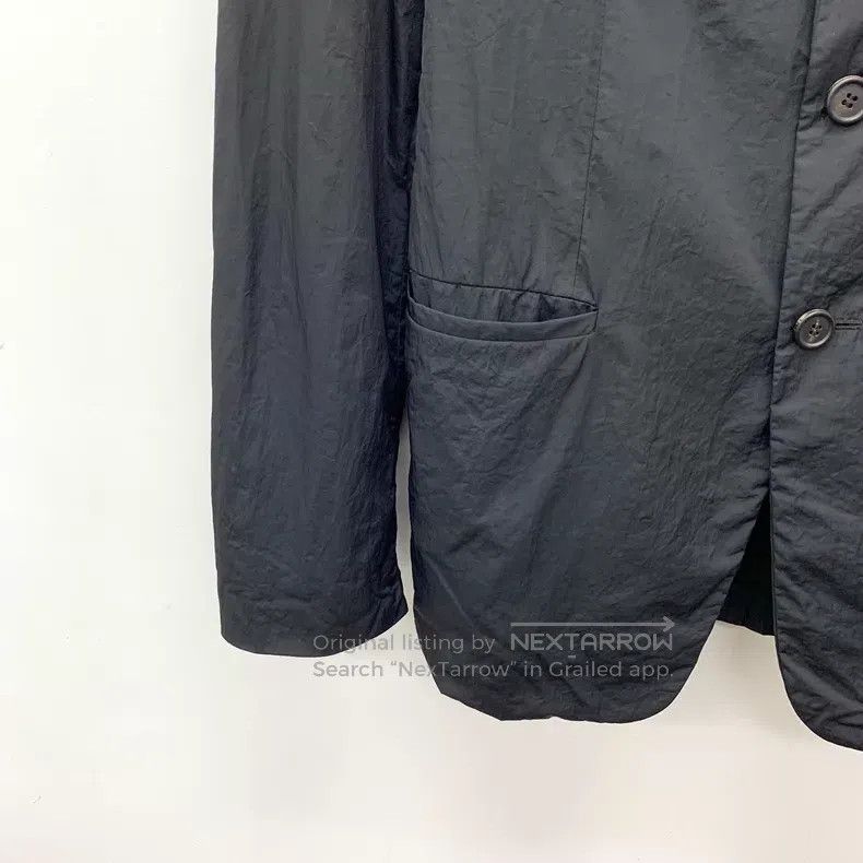 Prada Prada Black nylon lapel single-breasted long-sleeved suit Size US M / EU 48-50 / 2 - 4 Thumbnail