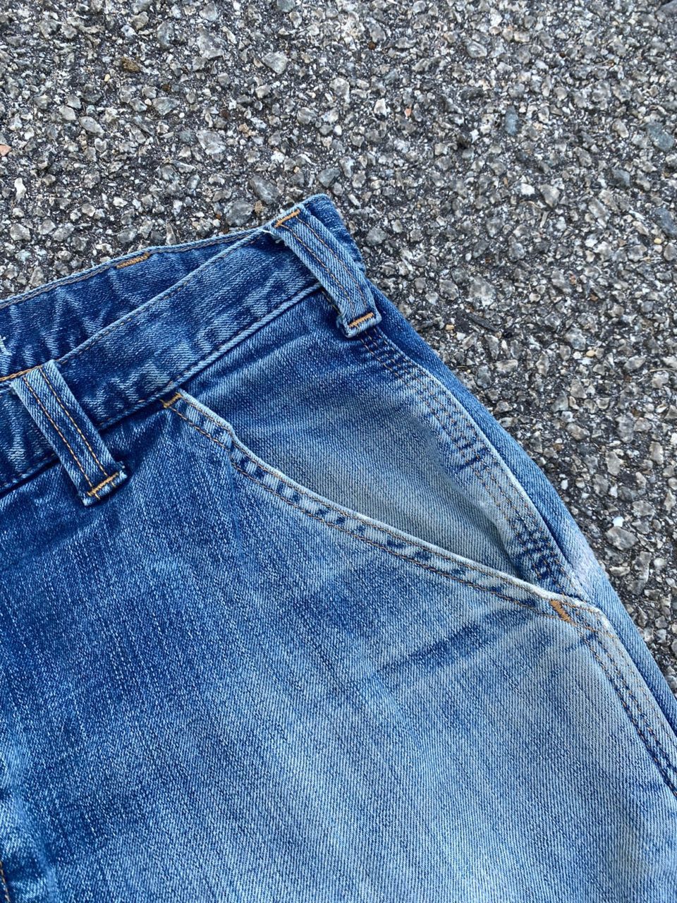 Carhartt Vintage Carhartt Relaxed Fit Carpenter Distressed Denim Size US 34 / EU 50 - 6 Thumbnail