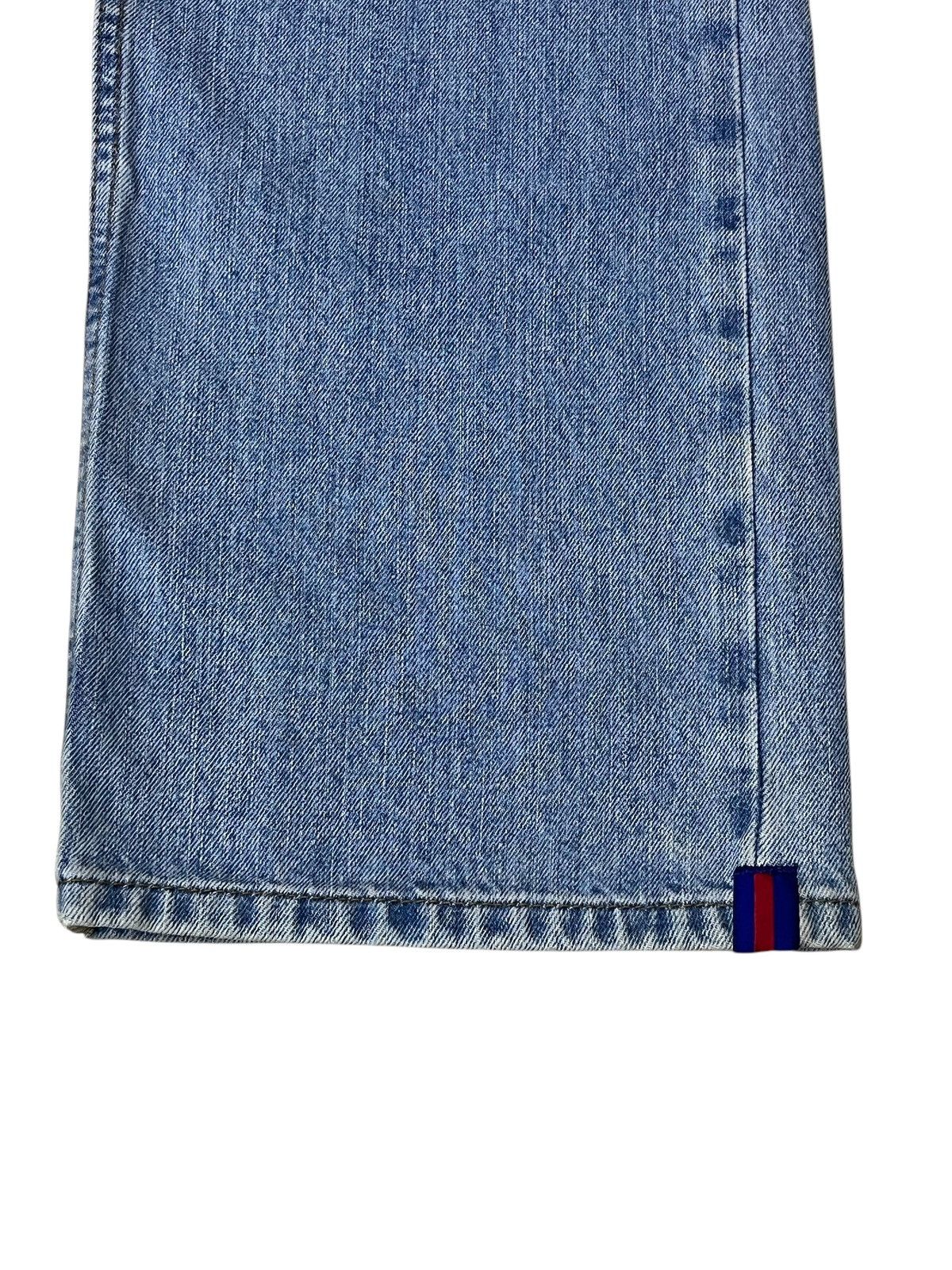 NFL GRAIL🔥NFL NEW YORK GIANTS TEAM TAILGATER RELAXED JEANS Size US 35 - 4 Thumbnail